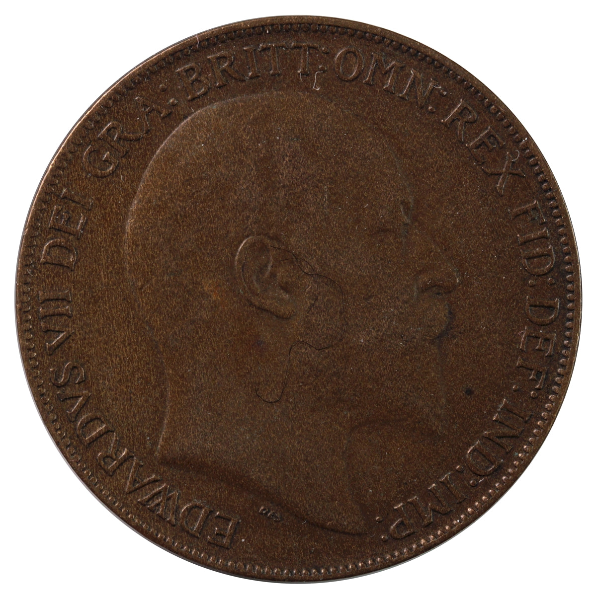 Great Britain 1909 Penny Very Fine (VF20)