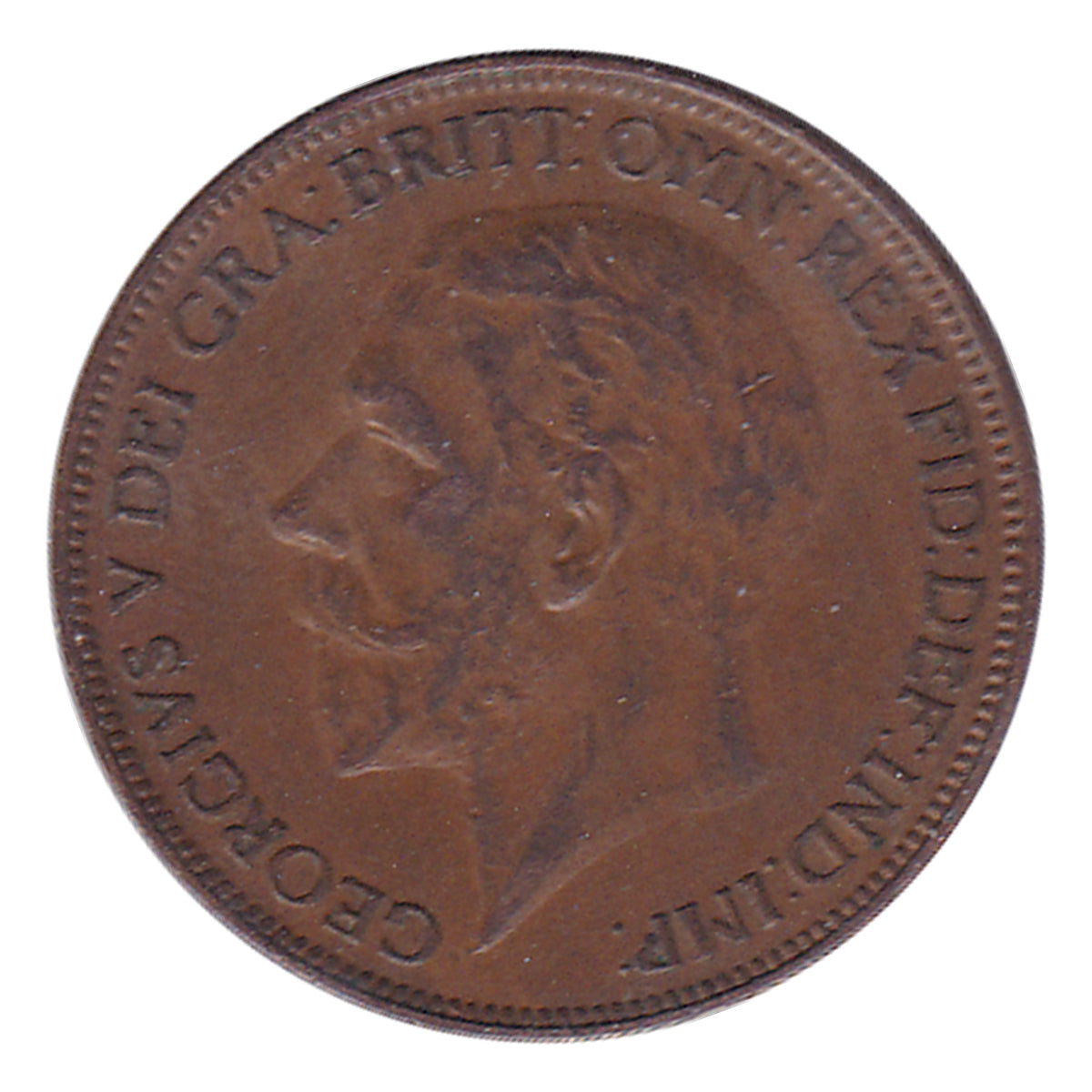 Great Britain 1927 Penny VF-EF (VF30)