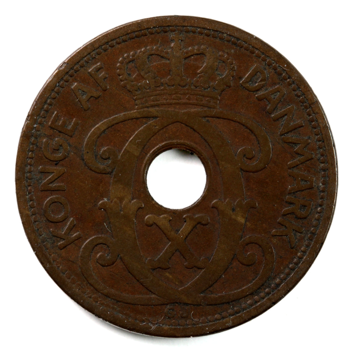 Denmark 1926HCNGJ 2 Ore VF-EF (VF30) $