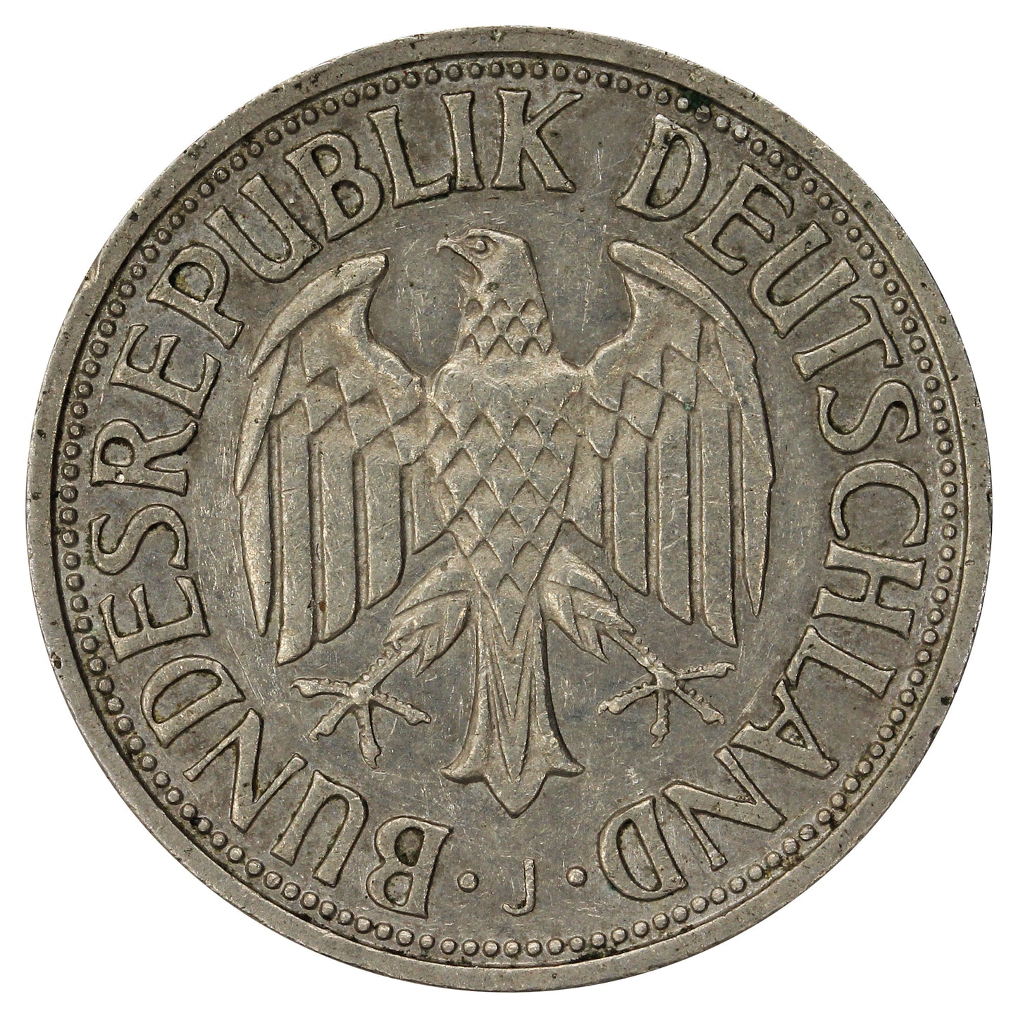 Germany 1959J Mark Extra Fine (EF40)