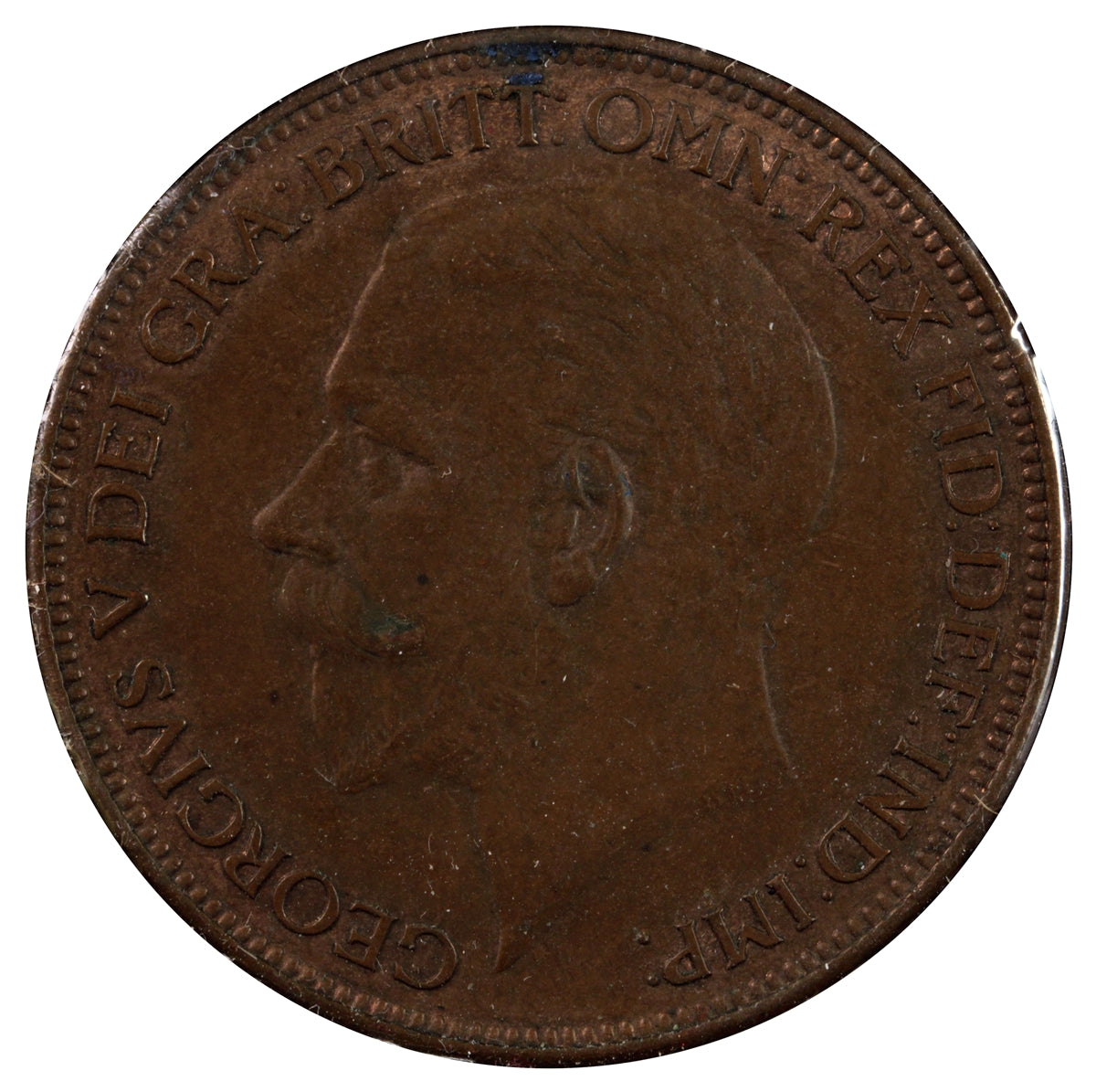 Great Britain 1927 Penny EF-AU (EF45)