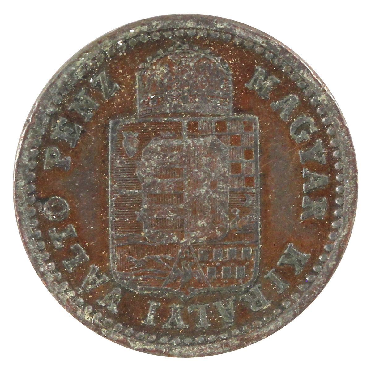 Hungary 1892KB Krajczar Extra Fine (EF40)