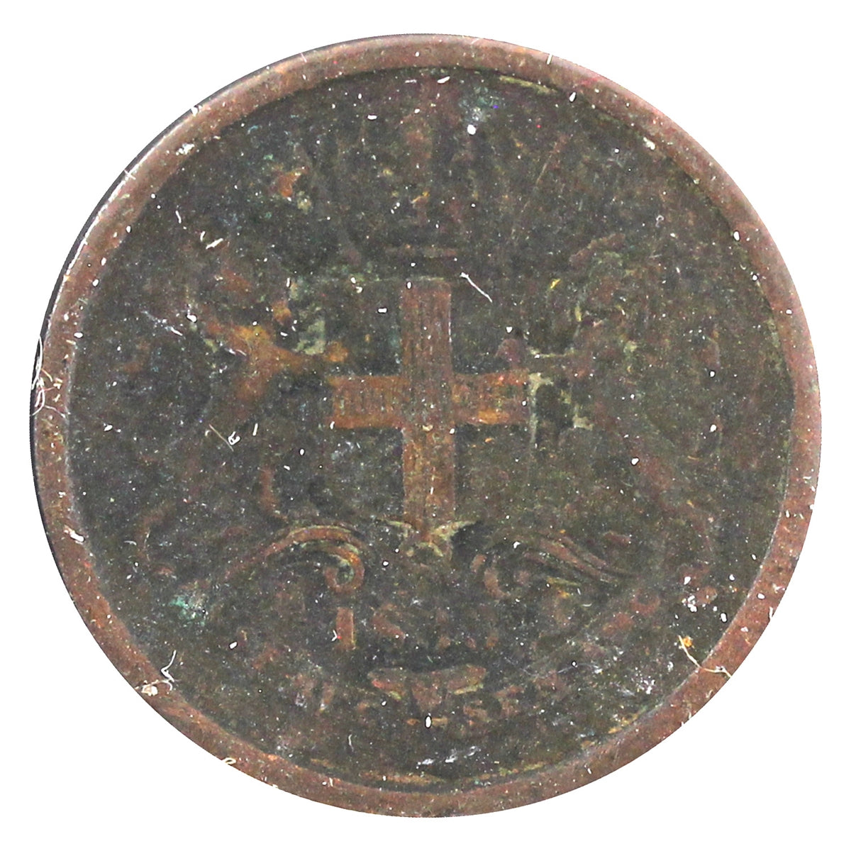 India 1833 Pie F-VF (F15)