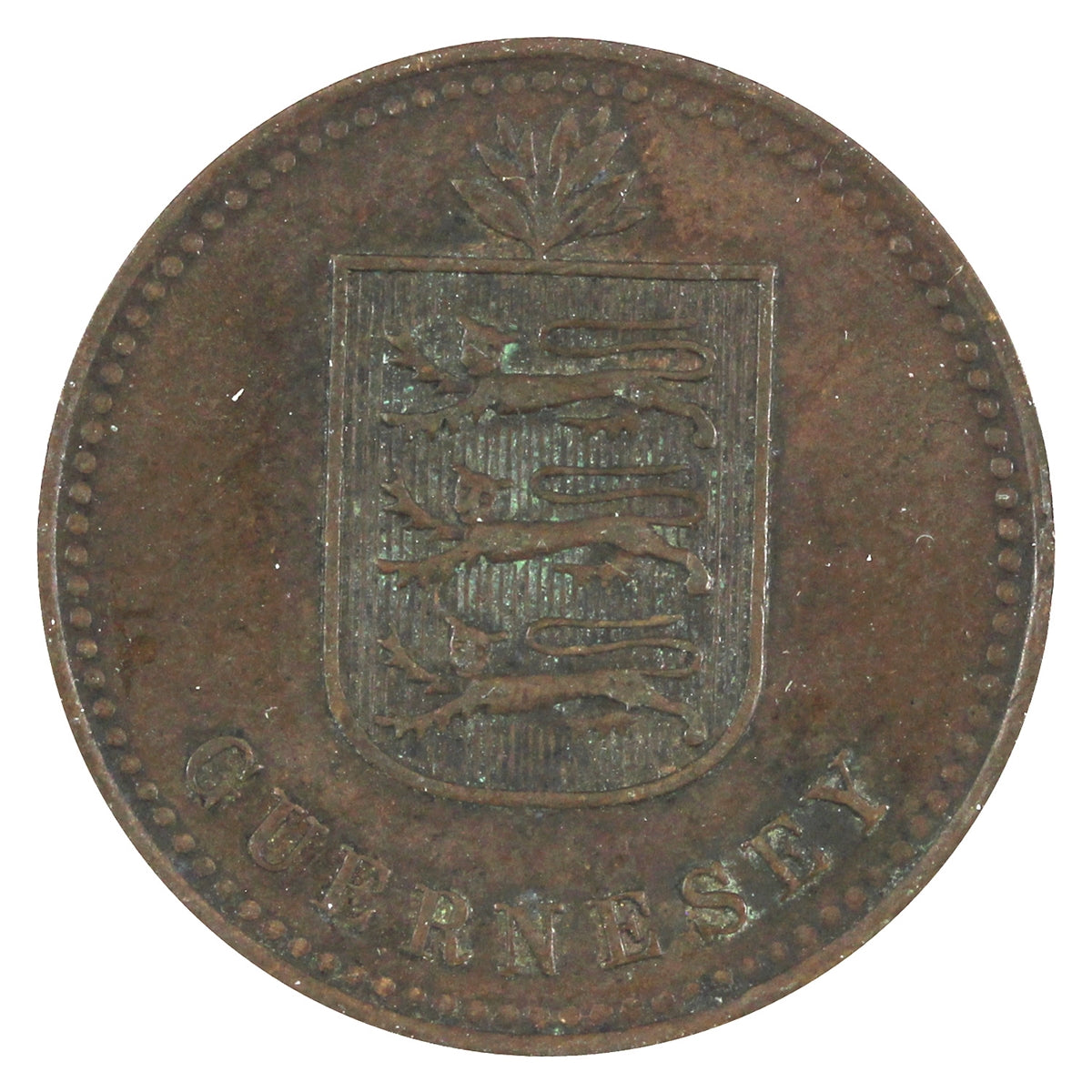 Guernsey 1920H 4 Doubles Extra Fine (EF40)