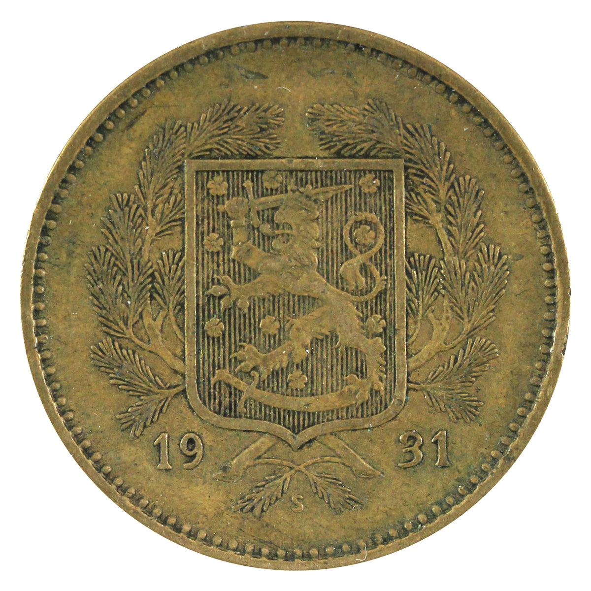 Finland 1931S 10 Markkaa Extra Fine (EF40)