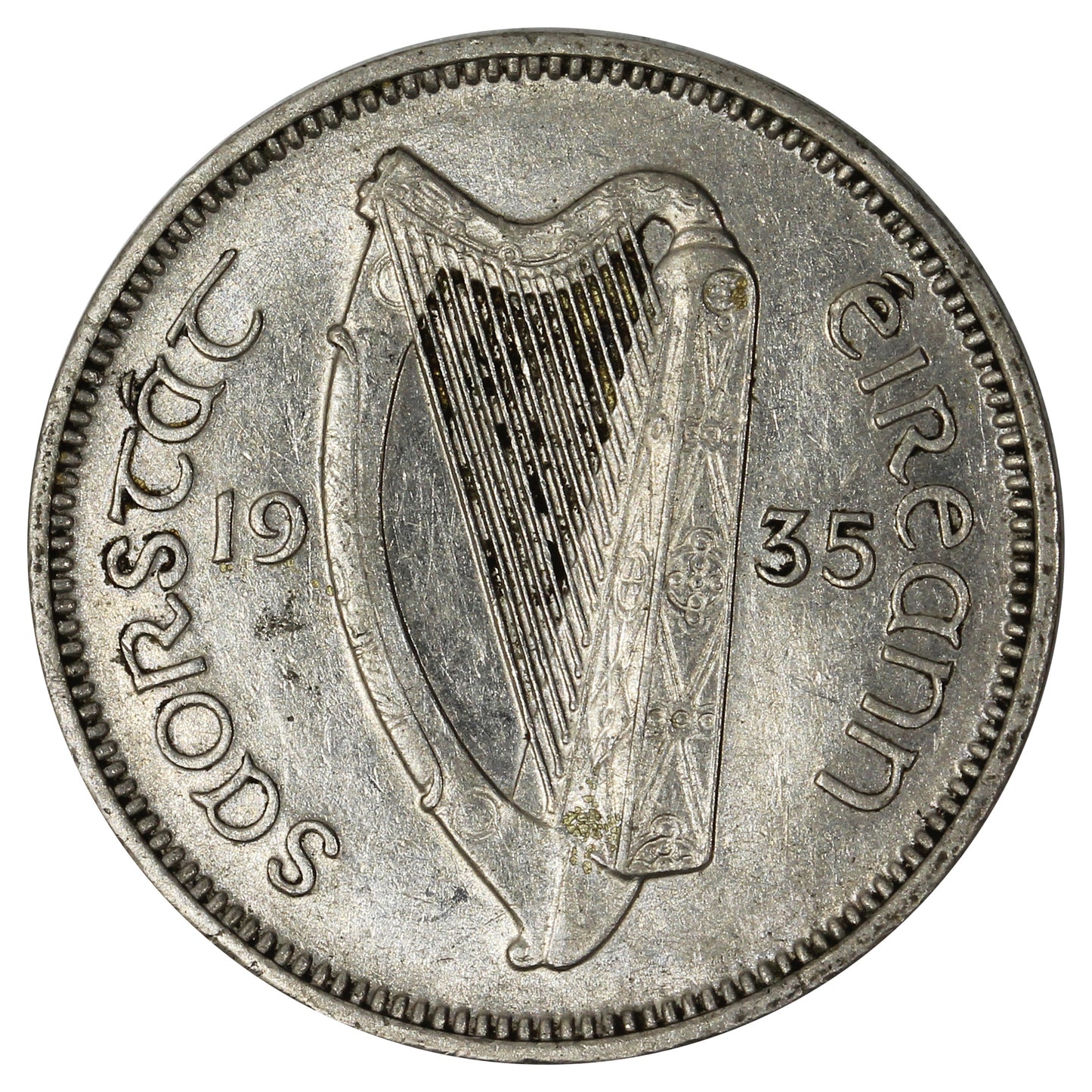 Ireland 1935 6 Pence Extra Fine (EF40)