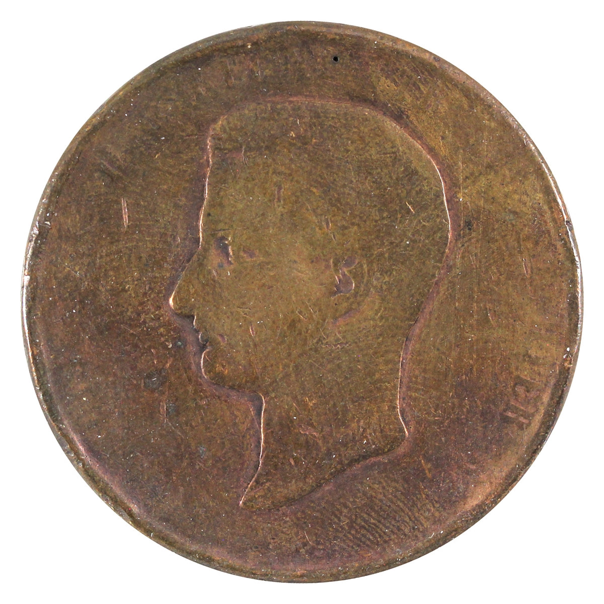 Italy 1859LA Naples 10 Tornesi F-VF (F15)