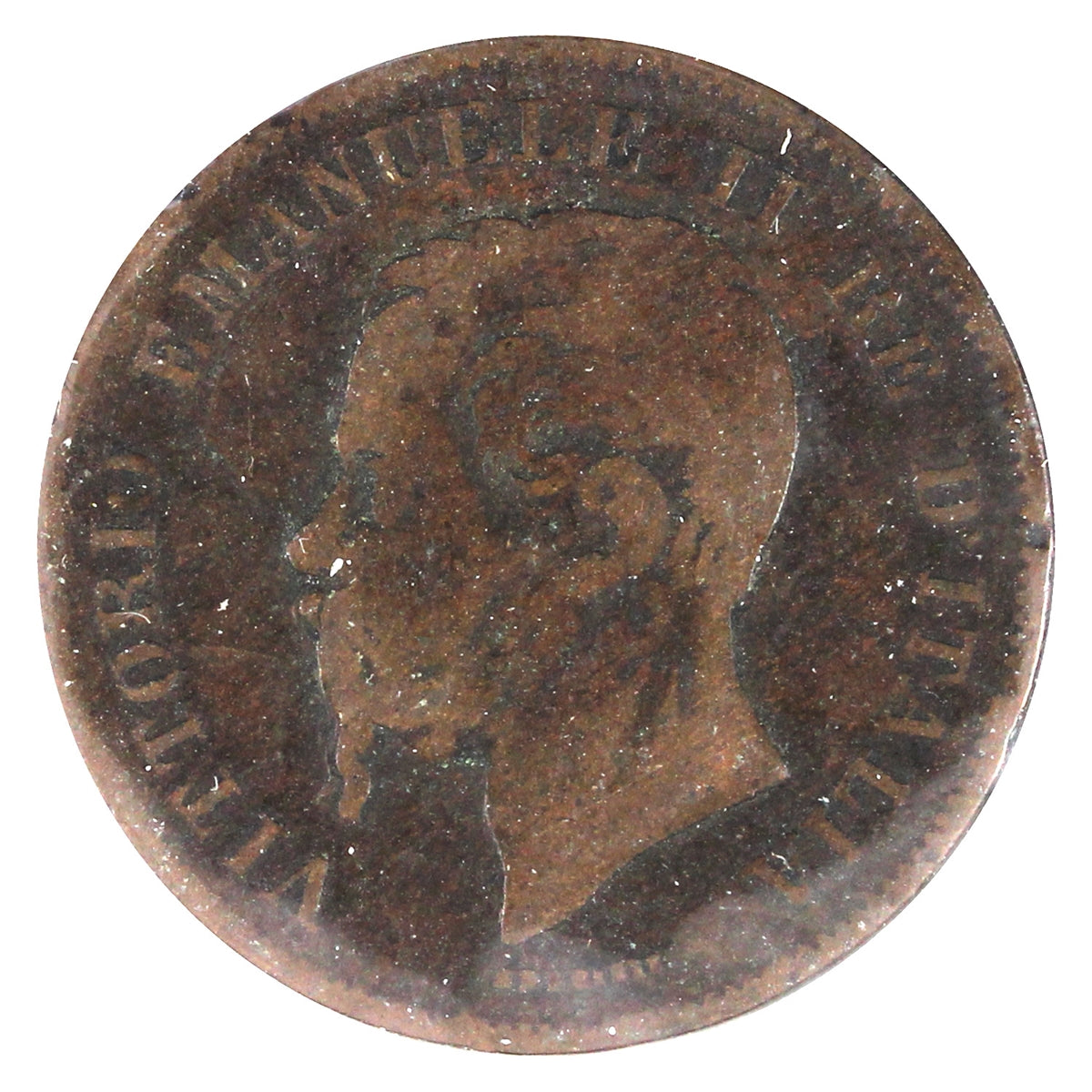 Italy 1862N 5 Centesimi Very Fine (VF20)