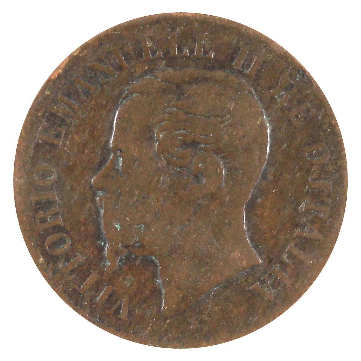 Italy 1867M 2 Centesimi Extra Fine (EF40)