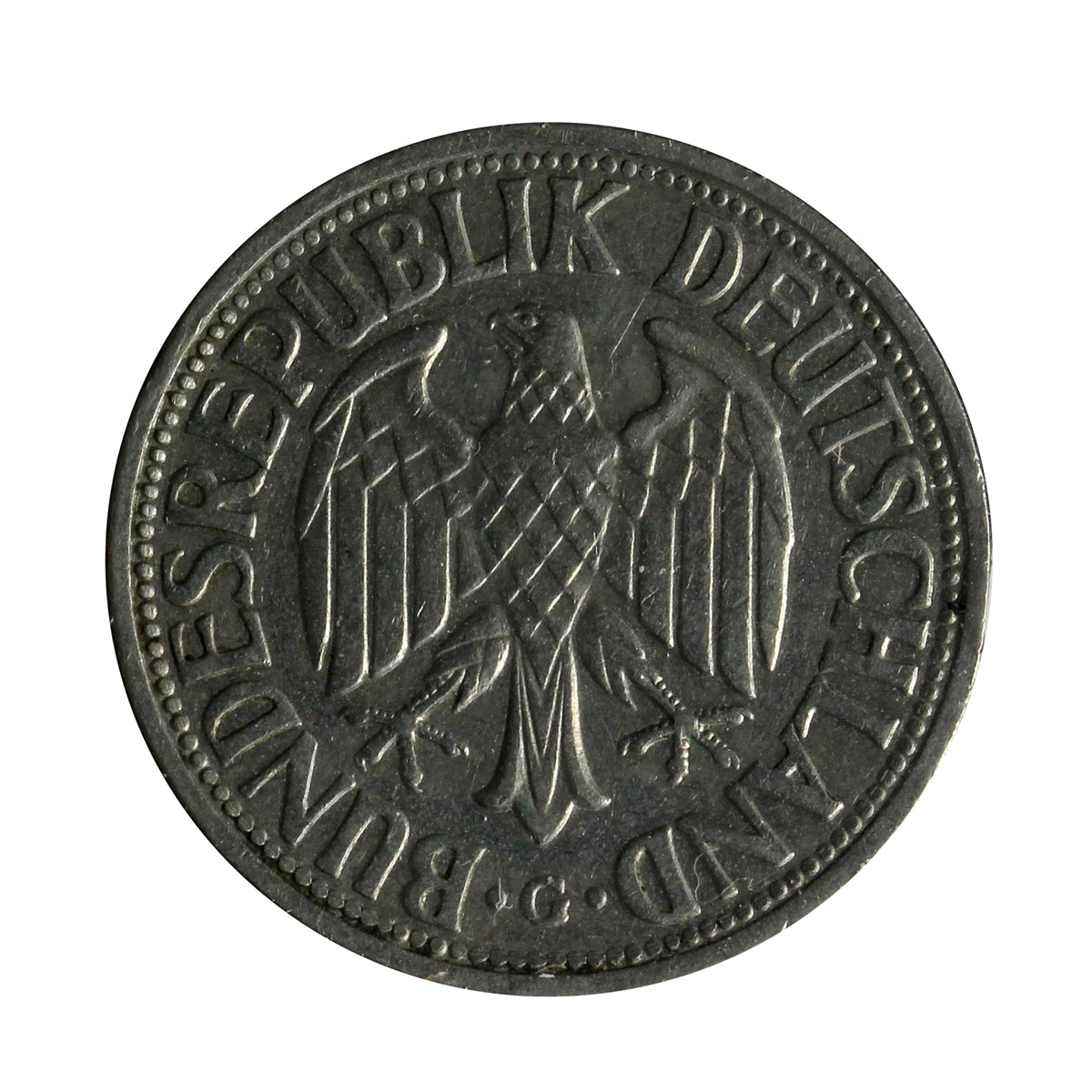 Germany 1950G Mark Extra Fine (EF40)