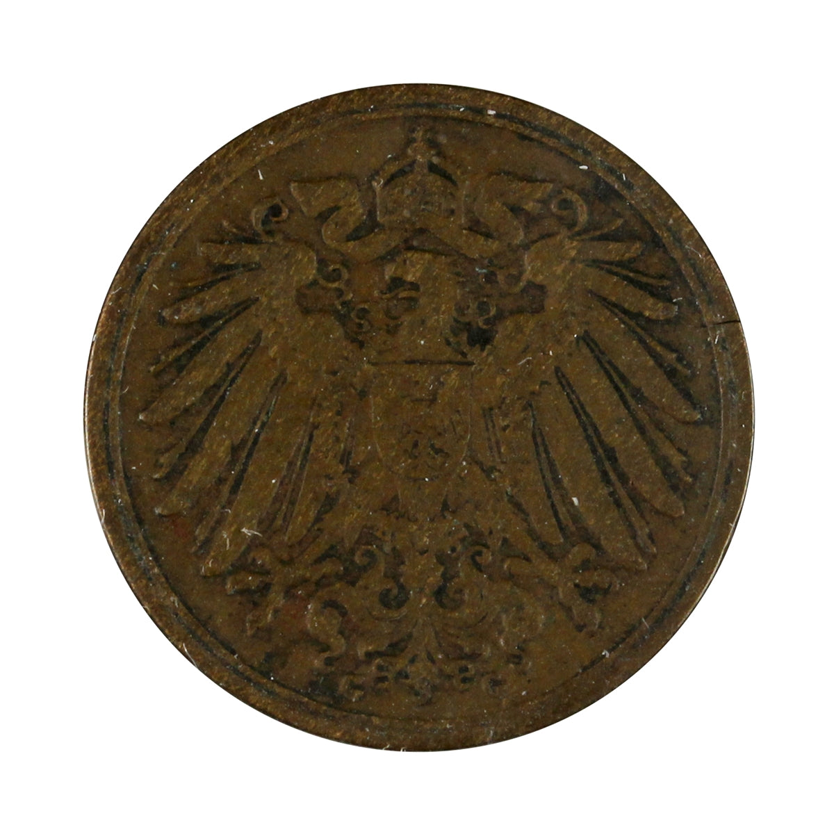 German Empire 1894G Pfennig Extra Fine (EF40)