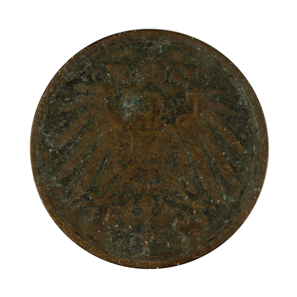 German Empire 1895E Pfennig Very Fine (VF20)