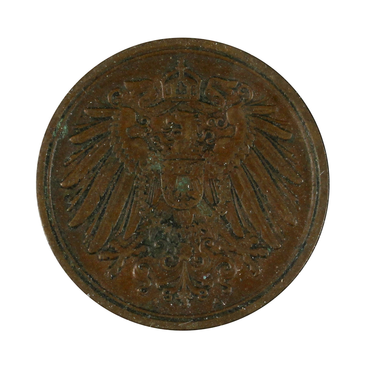 German Empire 1898A Pfennig Extra Fine (EF40)