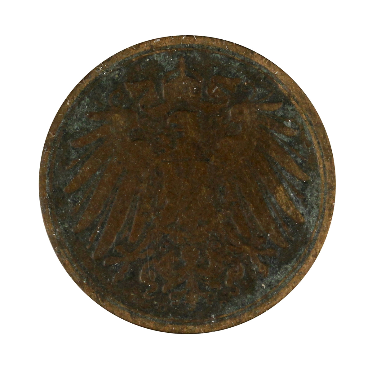 German Empire 1899D Pfennig Very Fine (VF20)