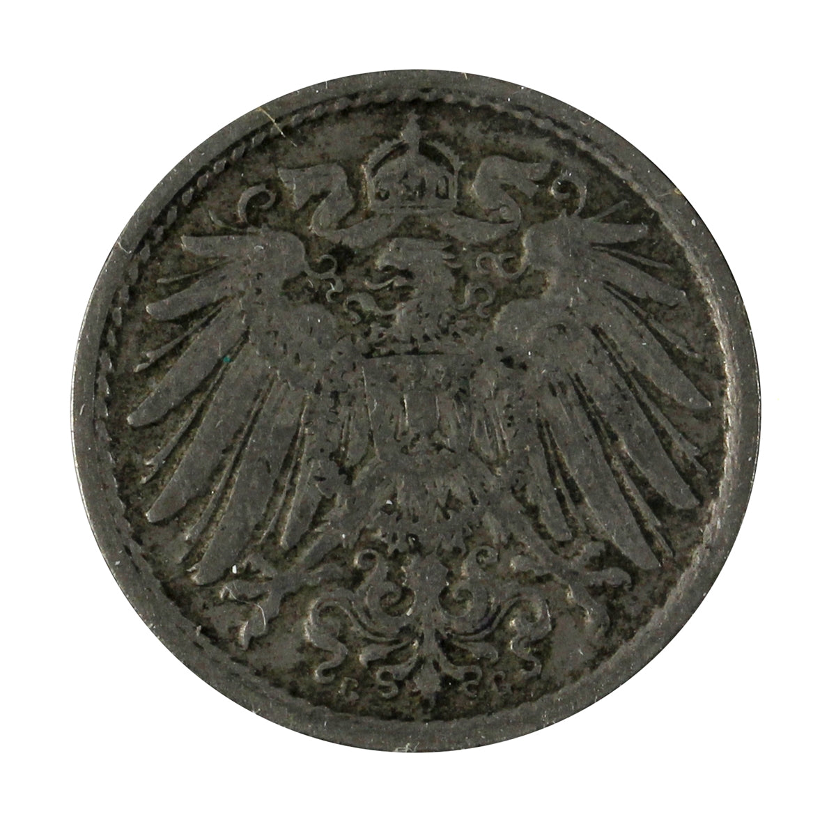 German Empire 1905G 5 Pfennig Extra Fine (EF40)
