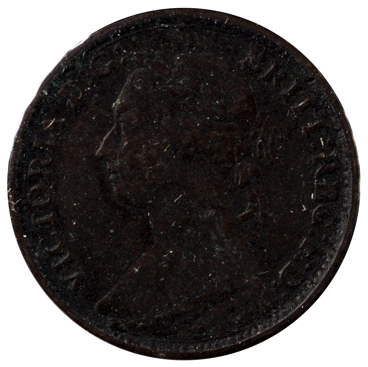 Great Britain 1886 Farthing F-VF (F15)