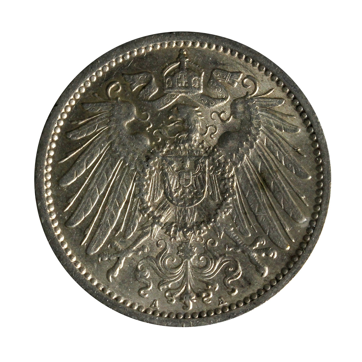 German Empire 1909A Mark Extra Fine (EF40)