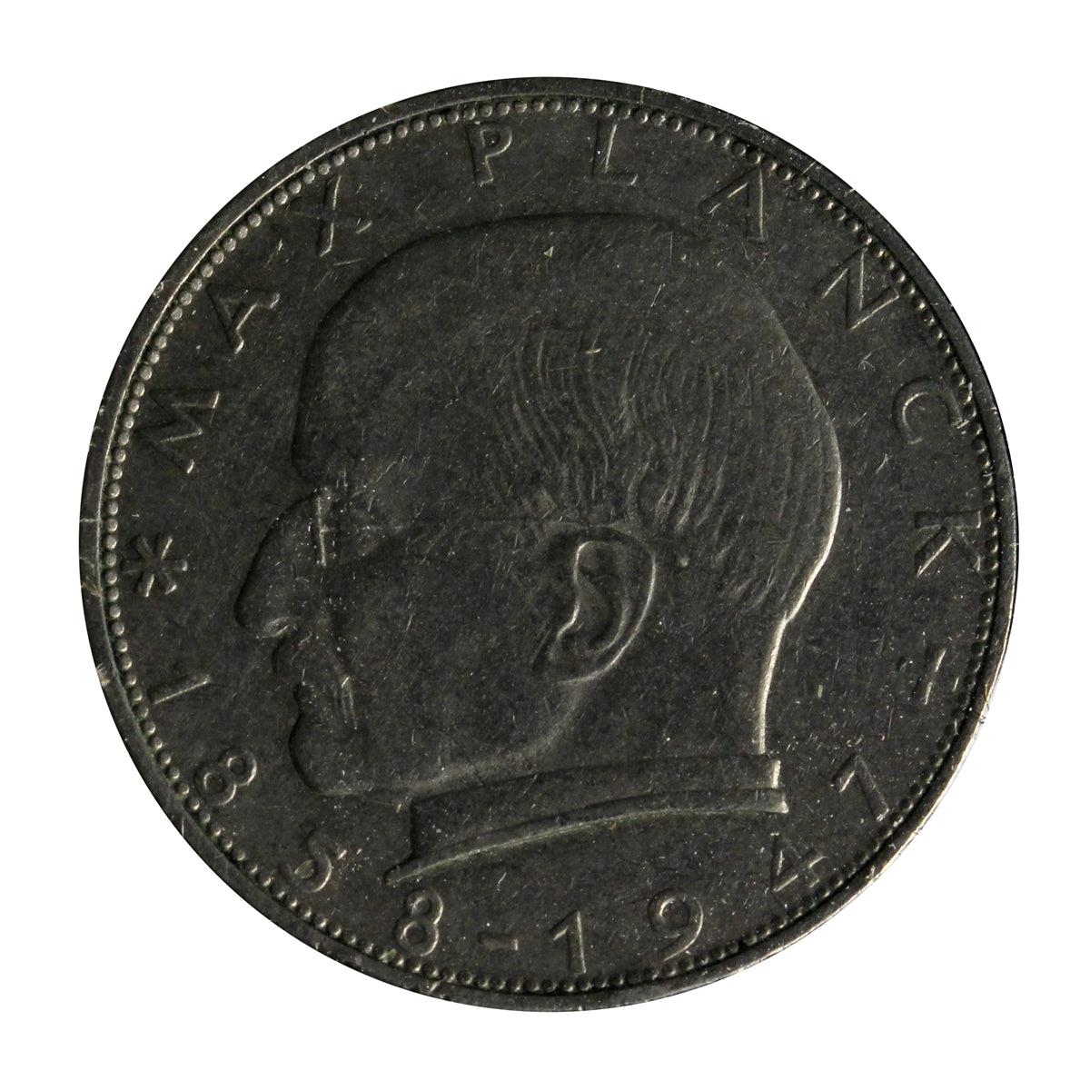 Germany 1957F 2 Marks Extra Fine (EF40)