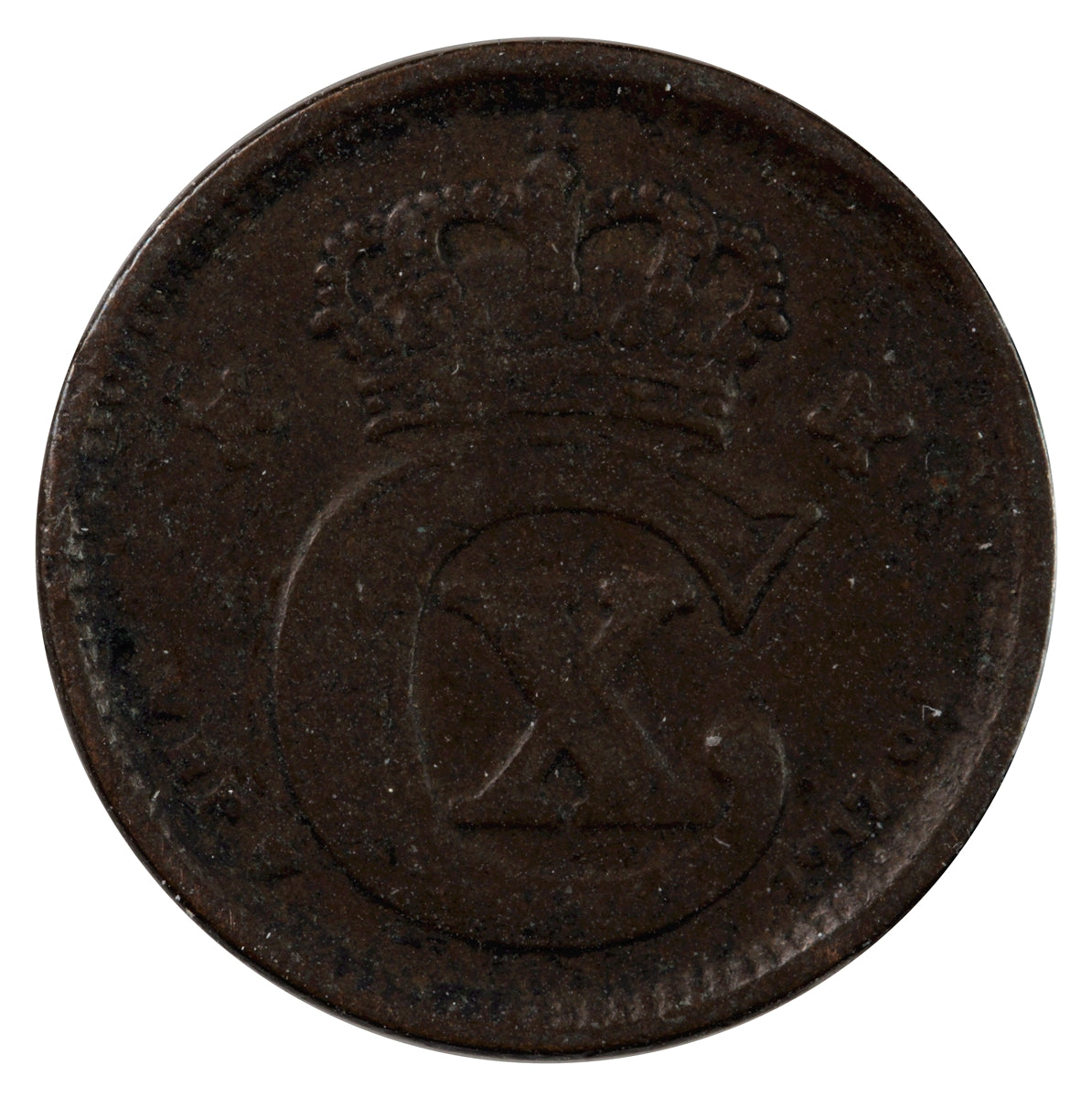 Denmark 1917VBPGS Ore Very Fine (VF20)
