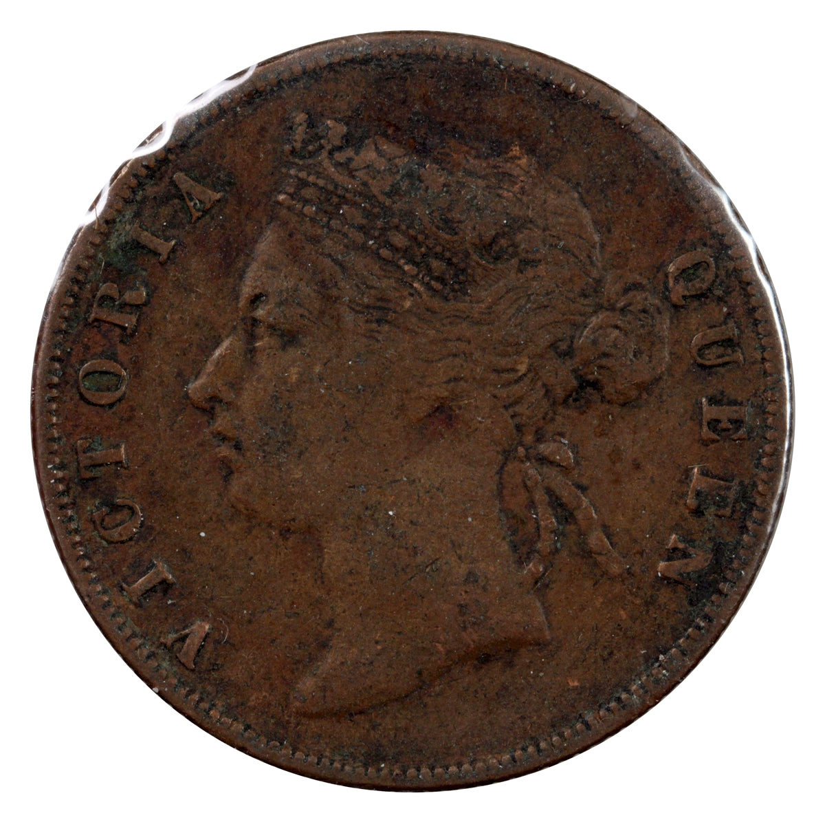 Straits Settlements 1901 Cent Very Fine (VF20)