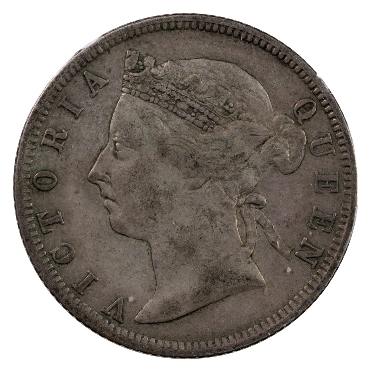 Straits Settlements 1898 20 Cents VF-EF (VF30)