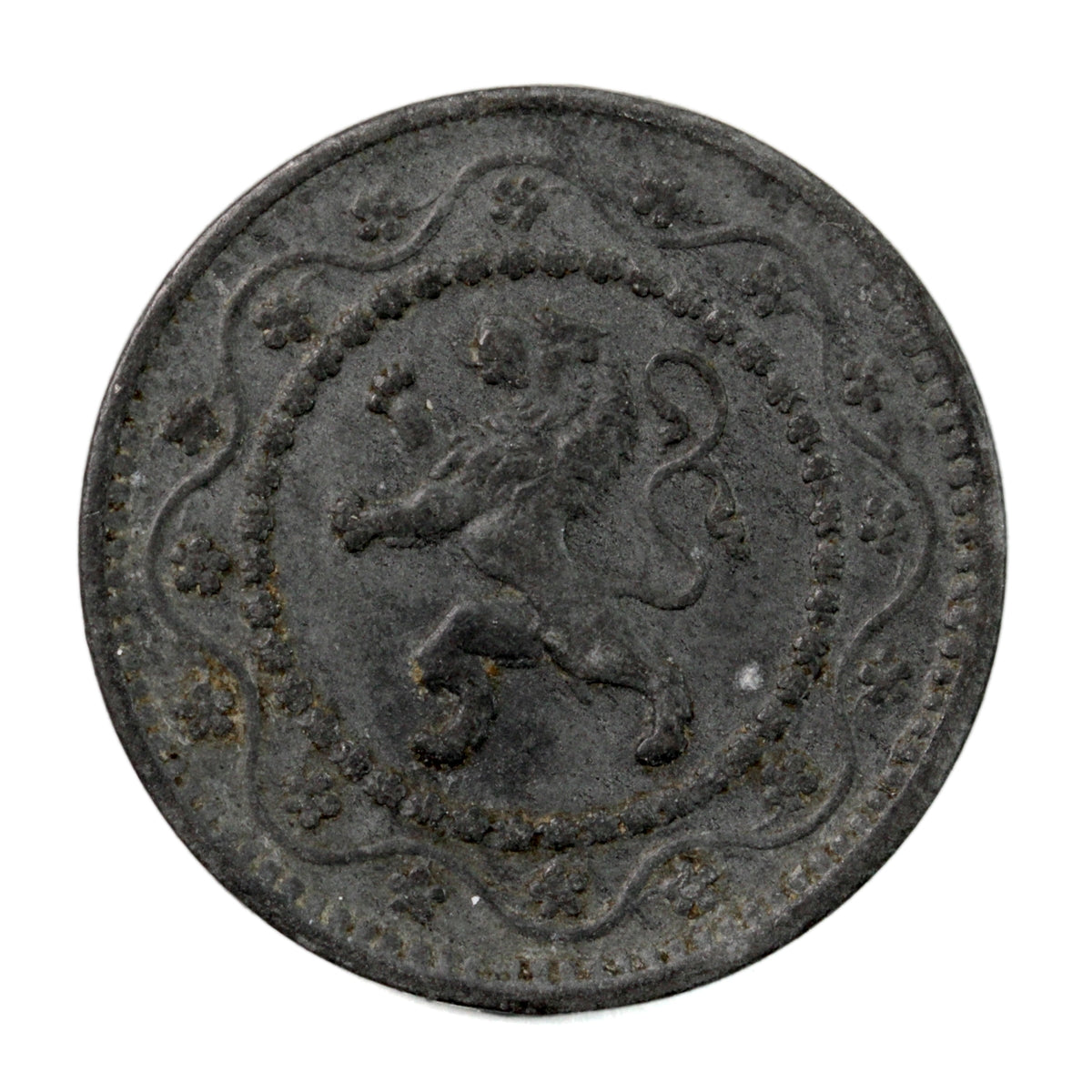 Belgium 1916 1 Dot 10 Centimes Extra Fine (EF40) $