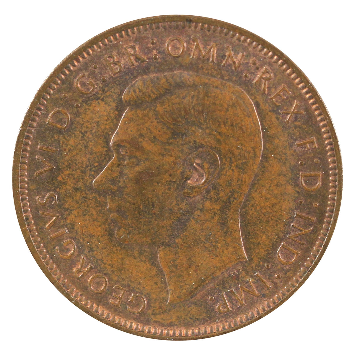 Great Britain 1940 Penny Extra Fine (EF40)