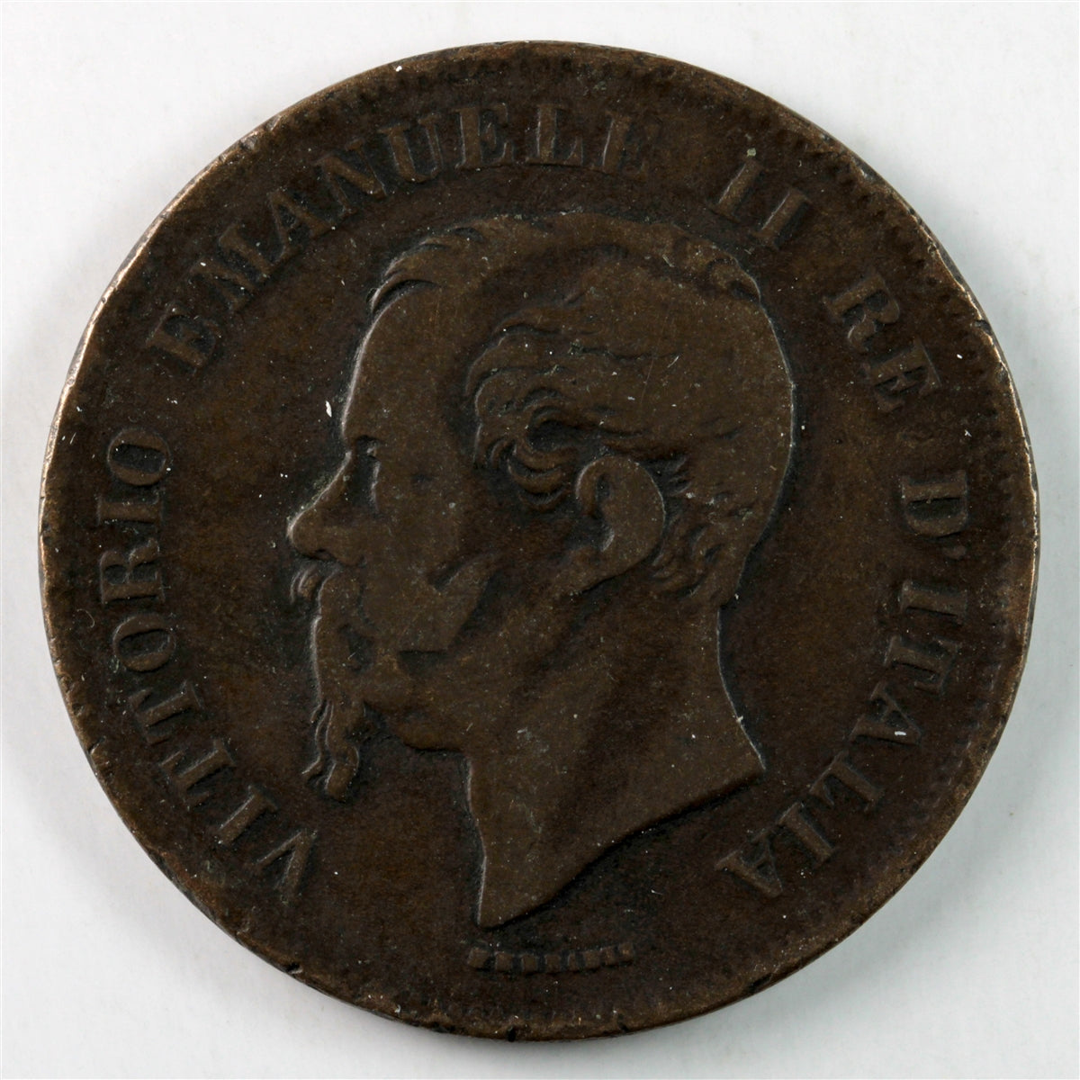Italy 1862N 5 Centesimi Extra Fine (EF40) $