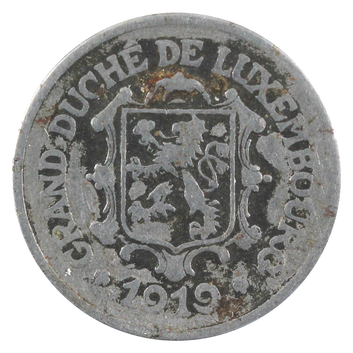 Luxembourg 1919 25 Centimes Very Fine (VF20)