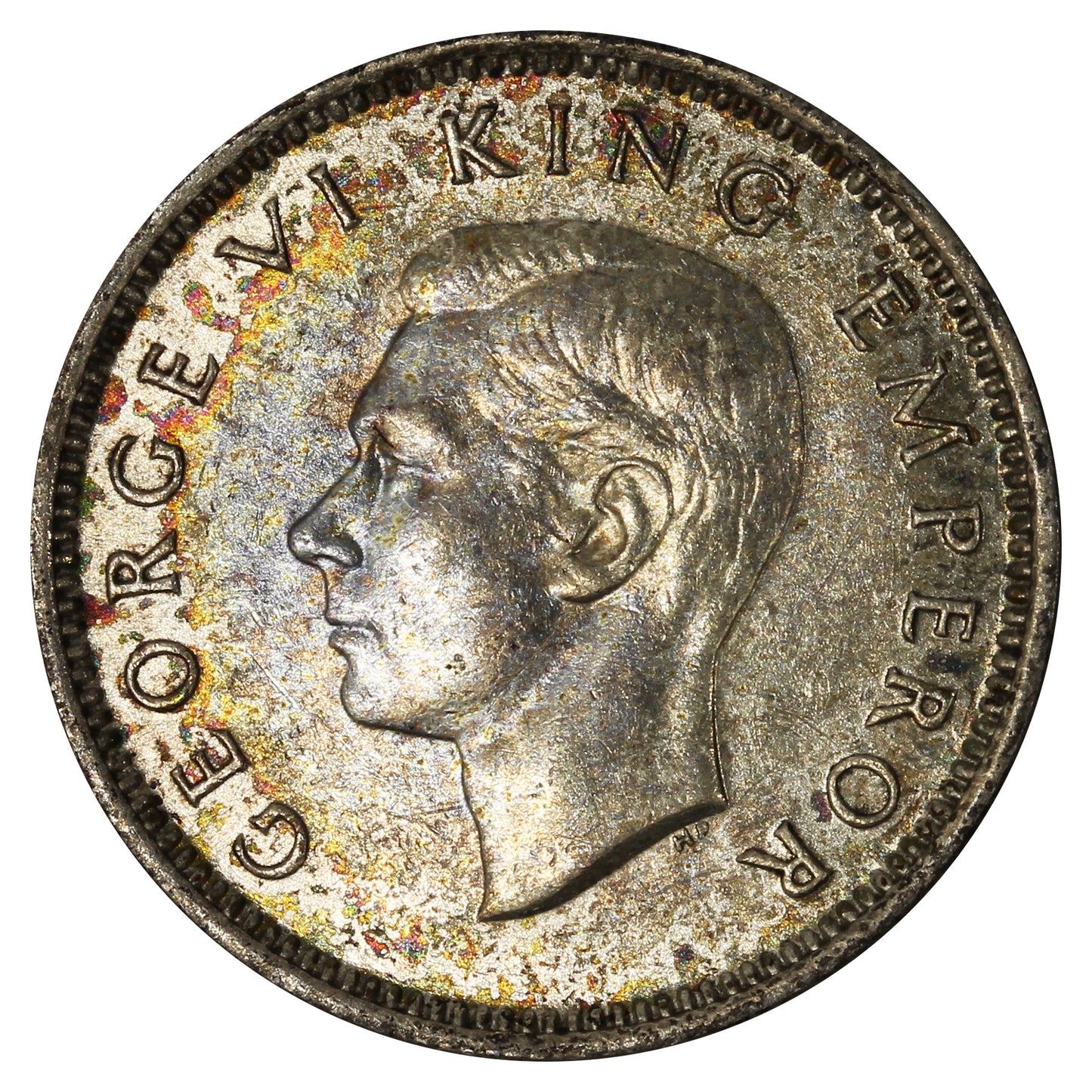 New Zealand 1937 6 Pence VF-EF (VF30)