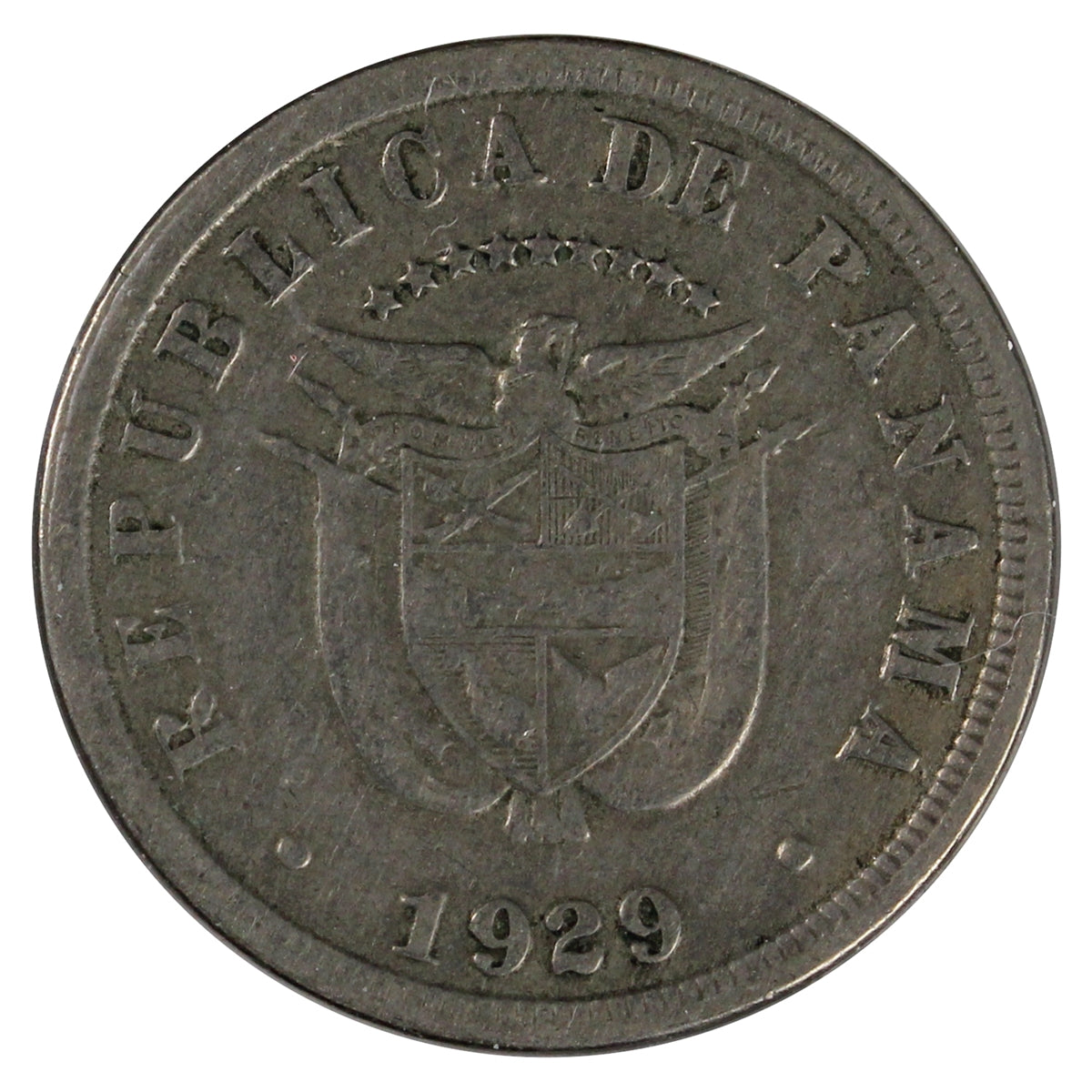 Panama 1929 5 Centesimos VF-EF (VF-30)
