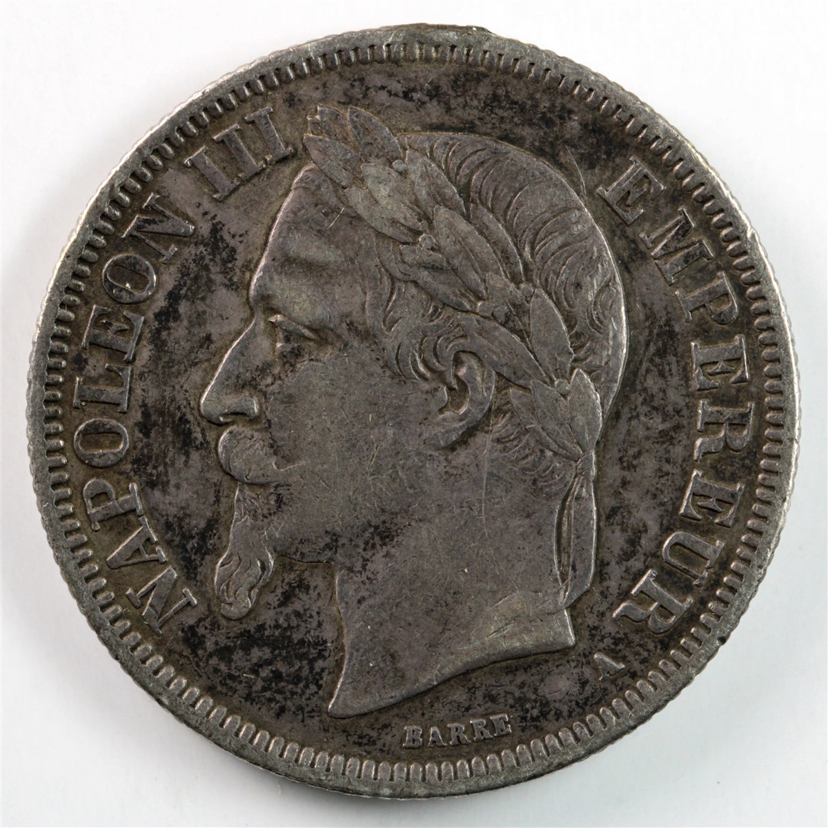 France 1869A 2 Francs Extra Fine (EF40) $