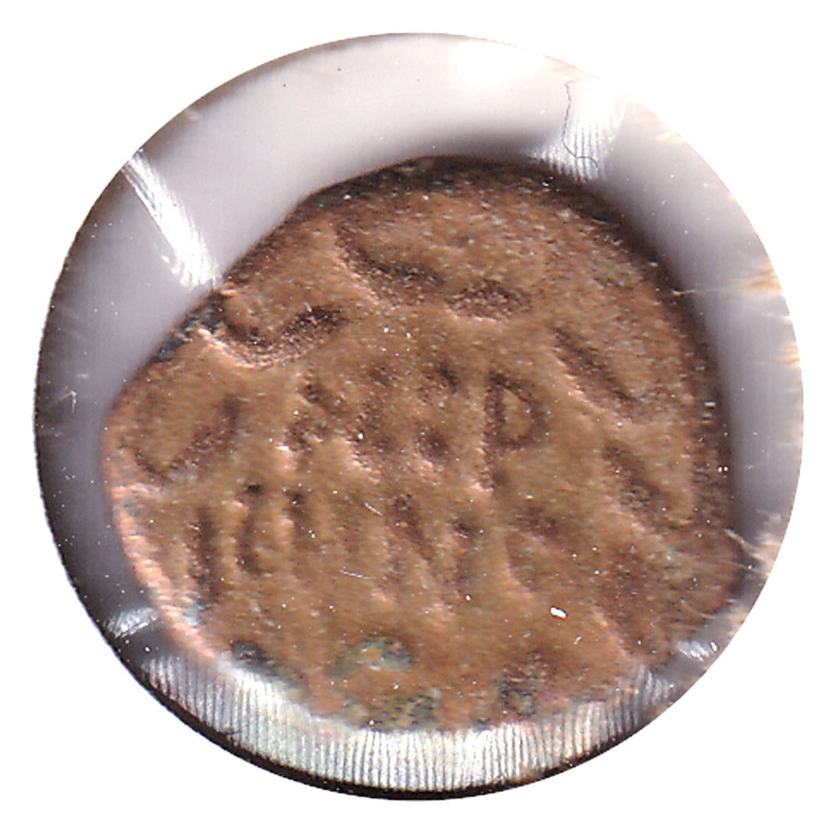 Ancient Judaea Roman Procurators 58-59AD AE Prutah VF-EF (VF30) $