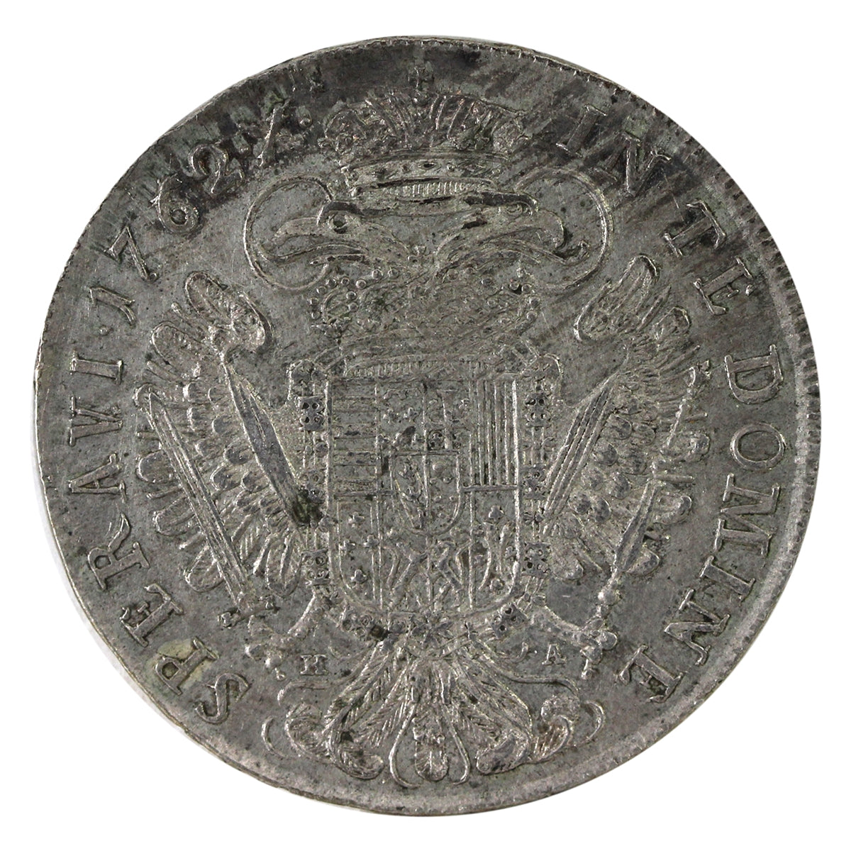 Austrian Empire 1762HA 1/2 Thaler Almost Uncirculated (AU50) $