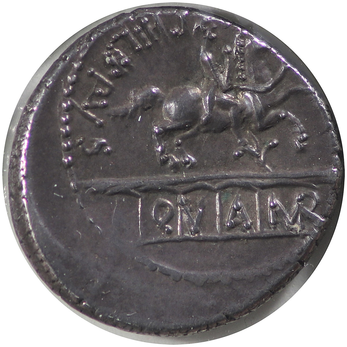 Ancient Roman Republic 56BC L. Marcius Philippus Silver Denarius VF-EF (VF30) $