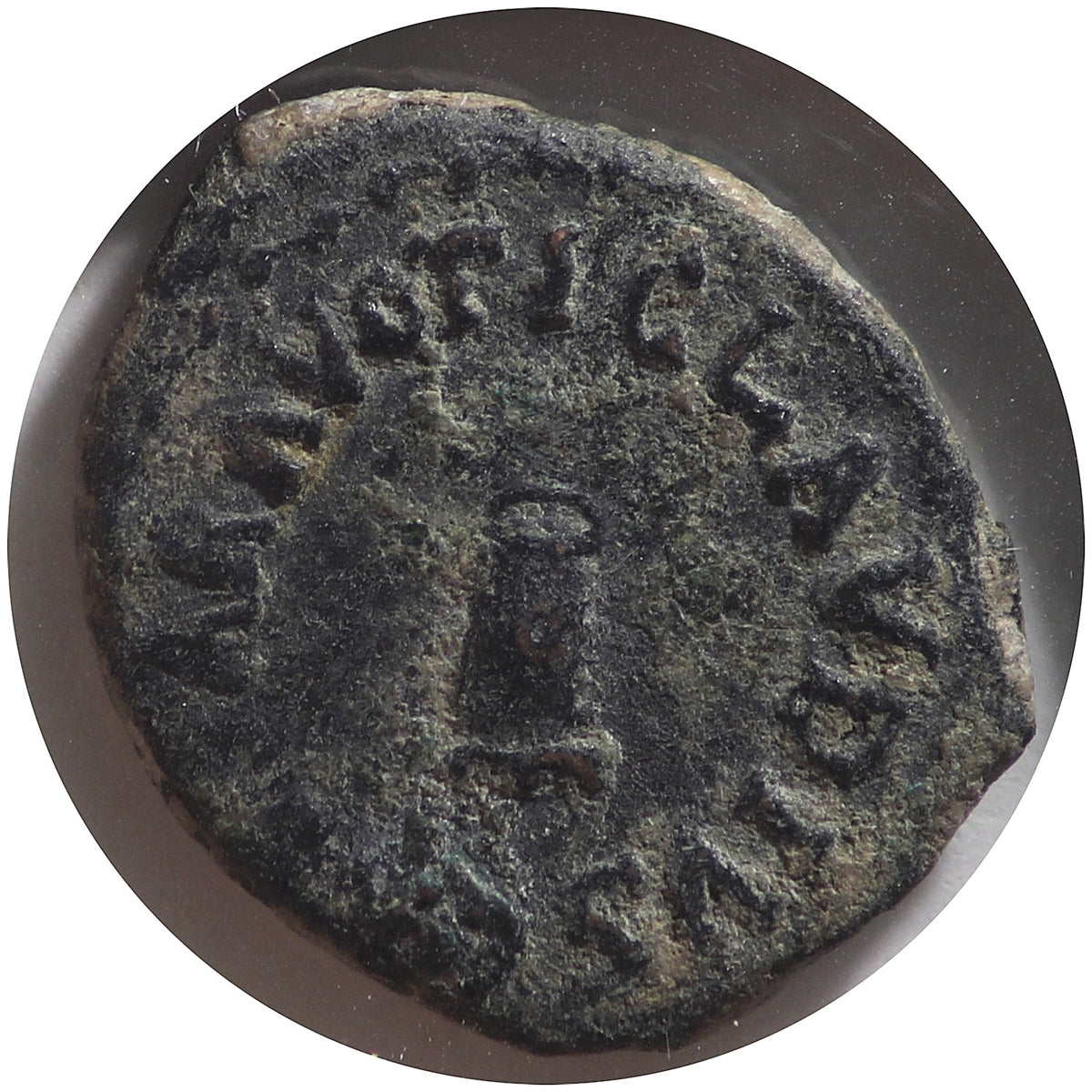Ancient Rome 41-54AD Claudius Copper Quadrans Very Fine (VF20) $