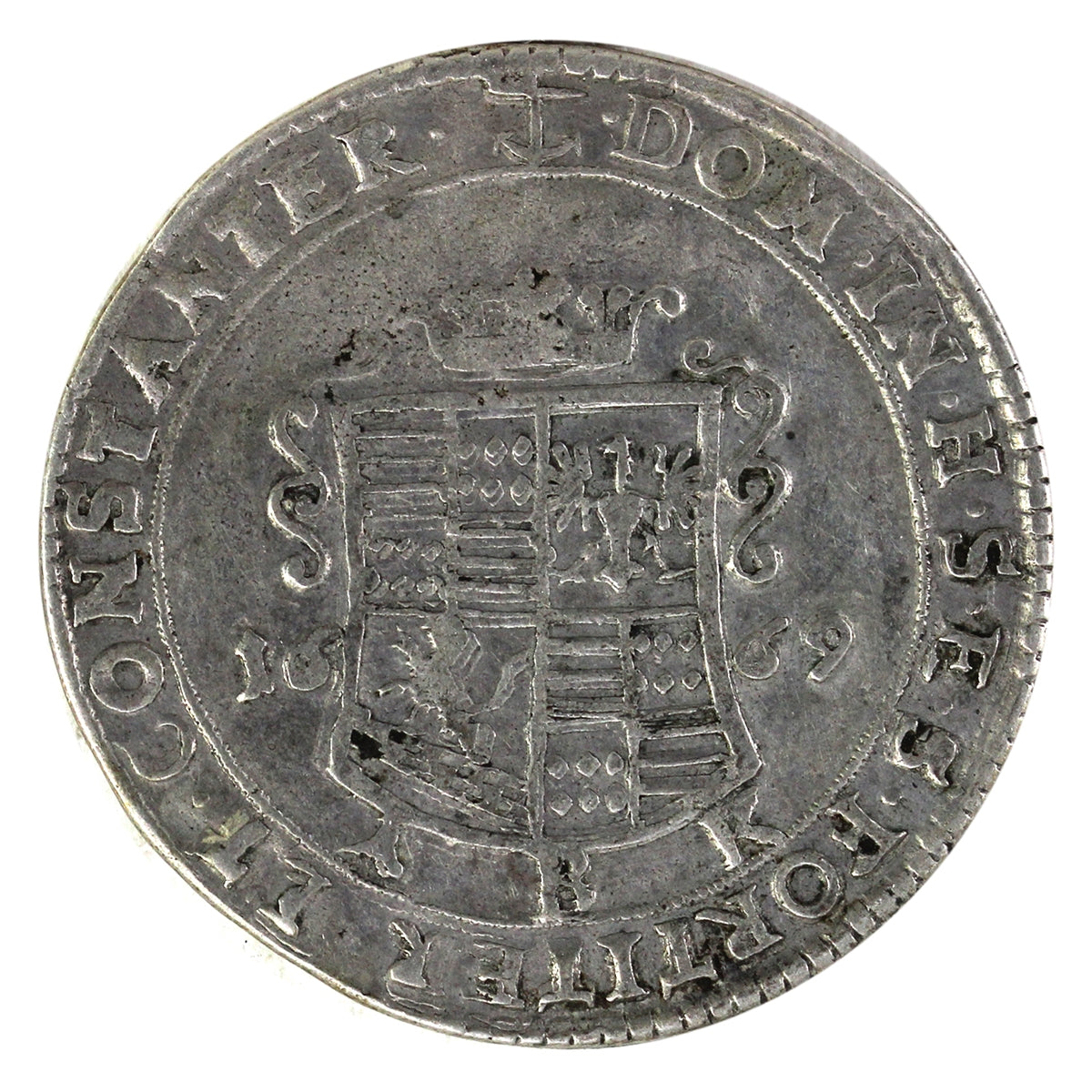 German States 1669ABK Mansfeld-Bornstadt 1/3 Thaler VF-EF (VF30) $