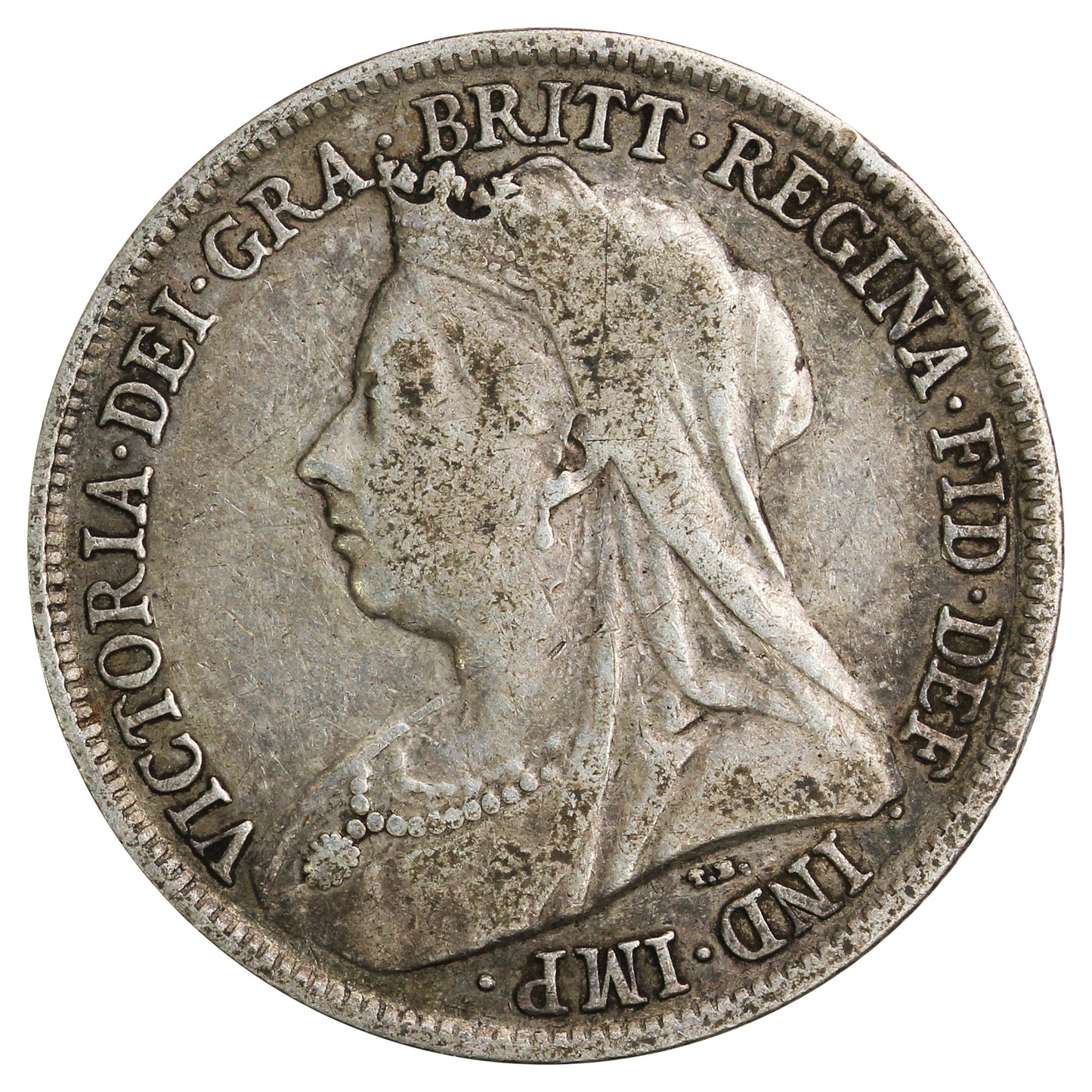 Great Britain 1895 Shilling Very Fine (VF20)