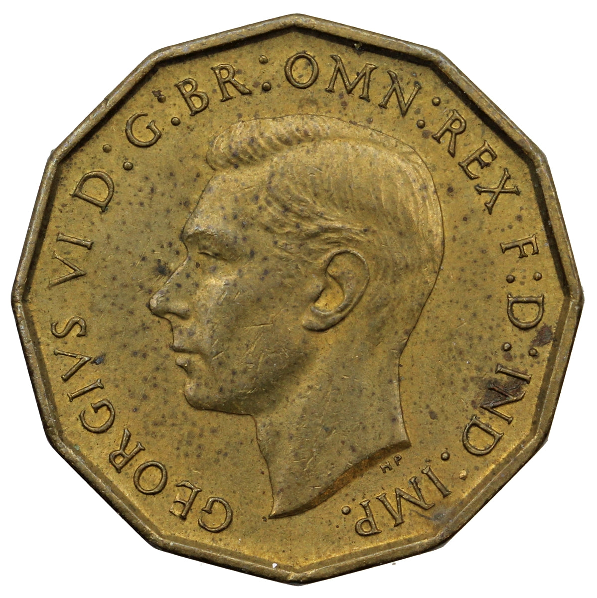 Great Britain 1937 12-Sided 3 Pence Uncirculated (MS60)