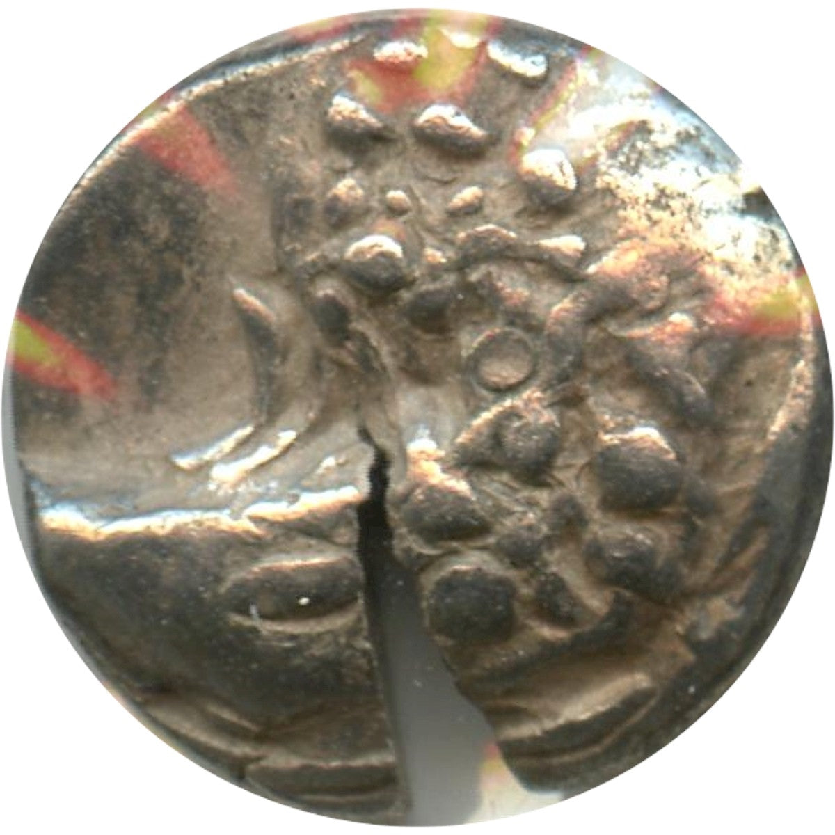 Ancient Greece 386-338BC Test Cut Chersonesos Thrace AR Hemidrachm AU (AU50) $