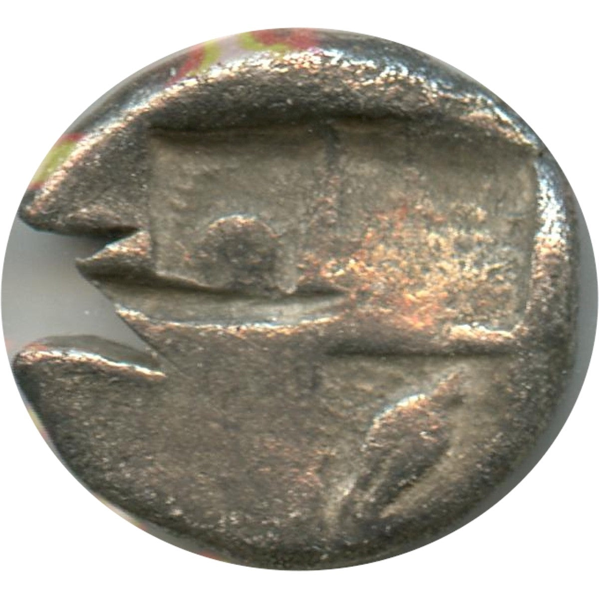 Ancient Greece 386-338BC Test Cut Chersonesos Thrace AR Hemidrachm Very Fine (VF20) $