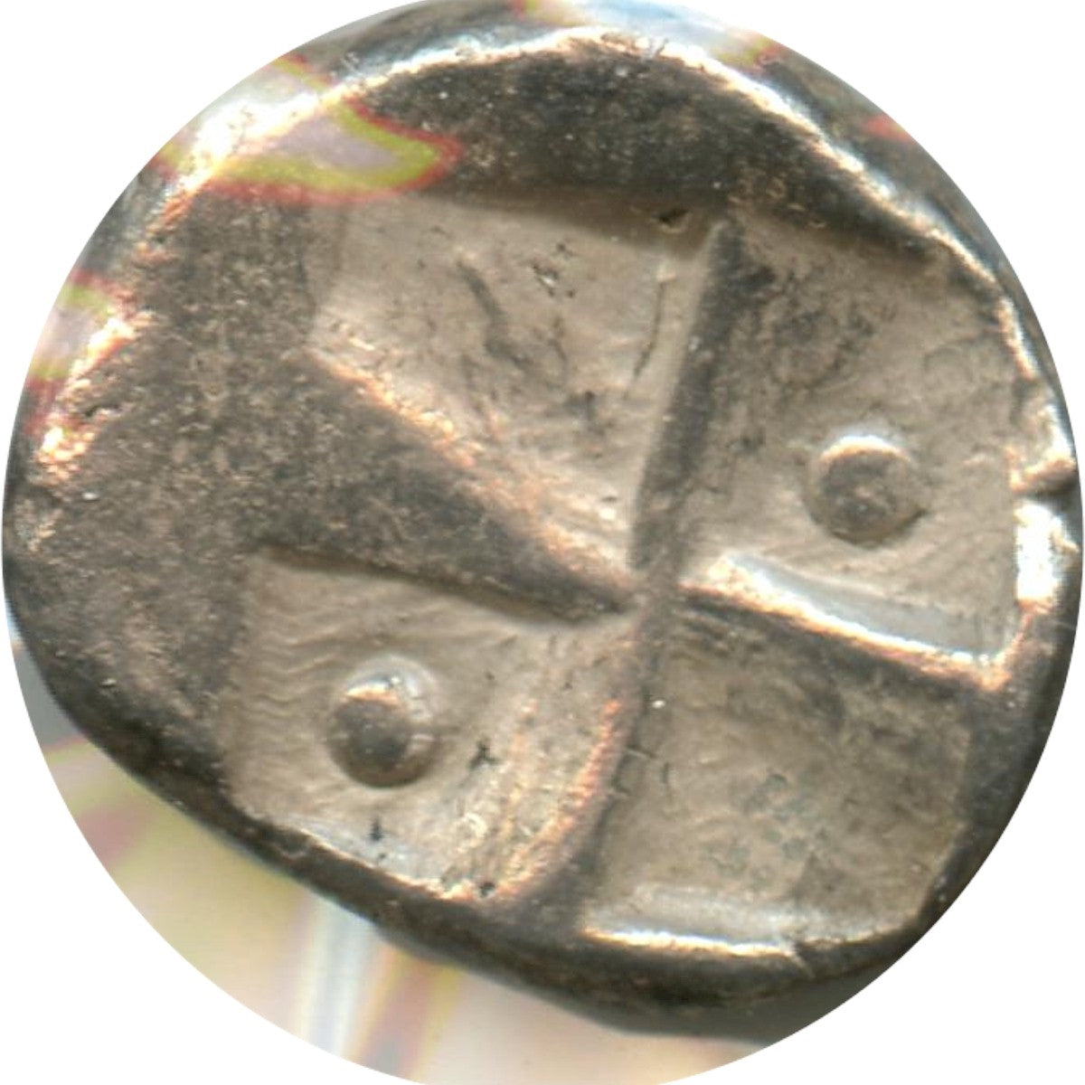 Ancient Greece 386-338BC Lion/Squares Chersonesos Thrace AR Hemidrachm Very Fine (VF20) $