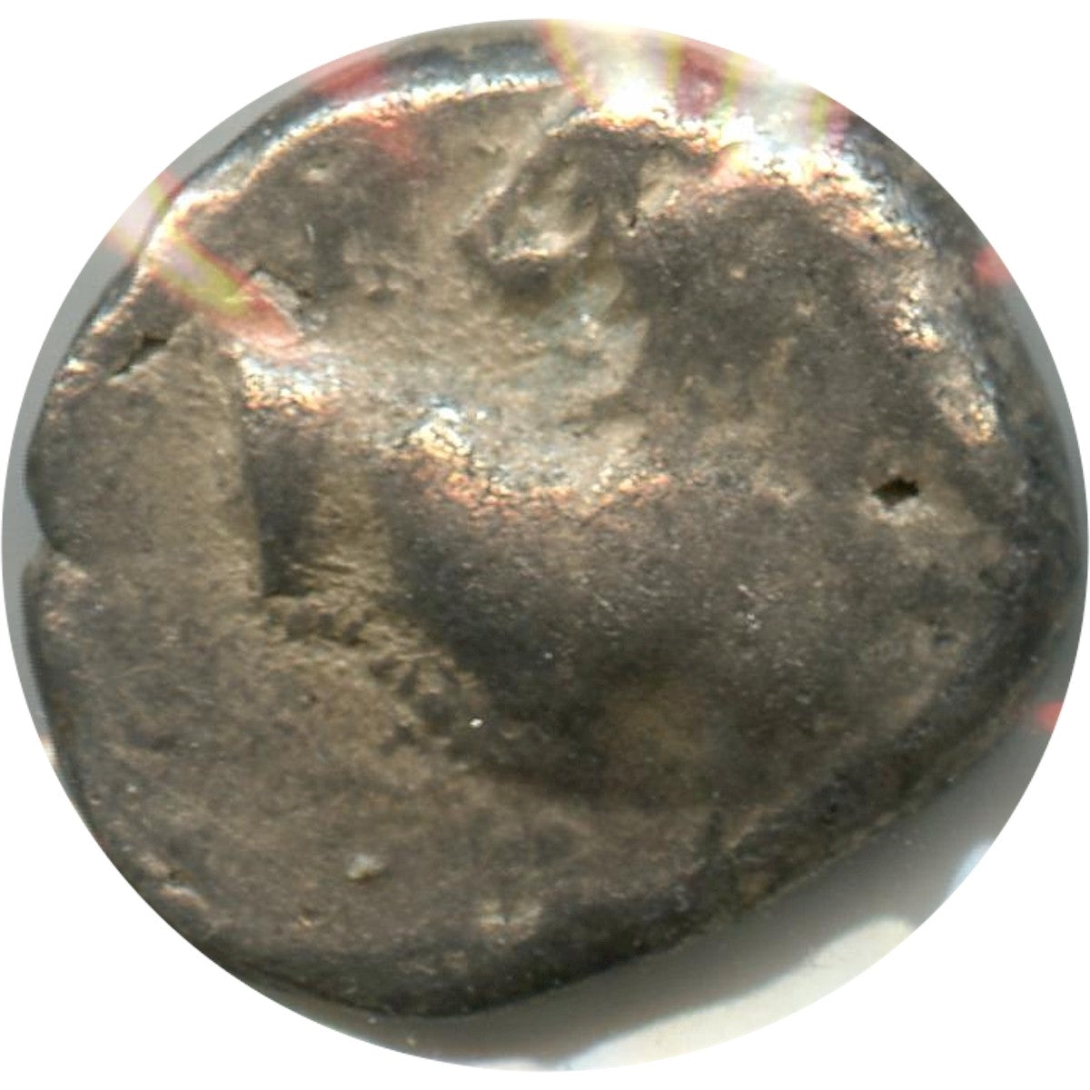 Ancient Greece 386-338BC Lion/Squares Chersonesos Thrace AR Hemidrachm Very Fine (VF20) $
