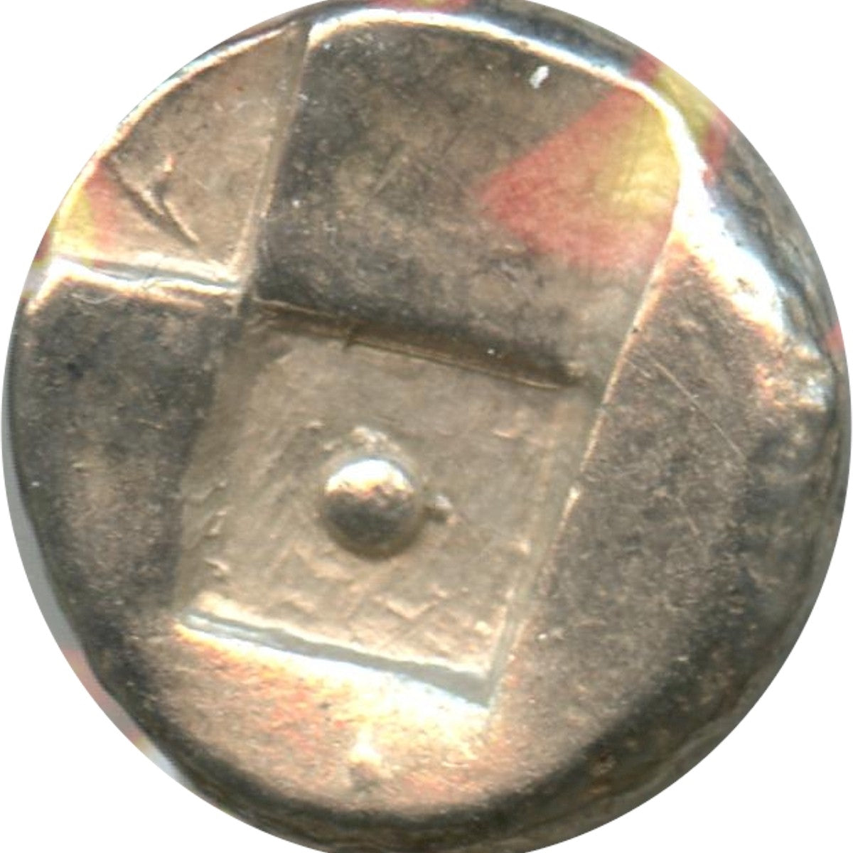Ancient Greece 386-338BC Lion/Squares Chersonesos Thrace AR Hemidrachm Extra Fine (EF40) $
