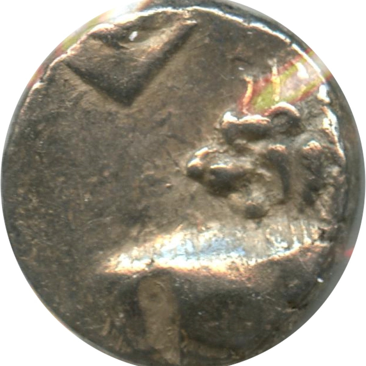 Ancient Greece 386-338BC Lion/Squares Chersonesos Thrace AR Hemidrachm Extra Fine (EF40) $