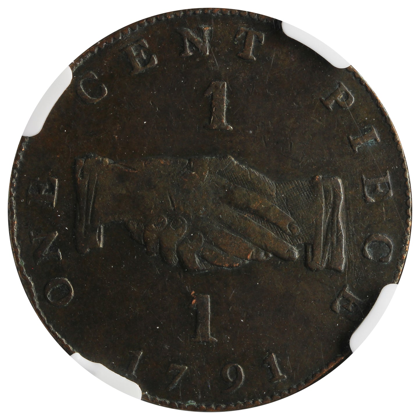 Sierra Leone Co. 1791 Cent Bronze NGC Certified XF40 BN