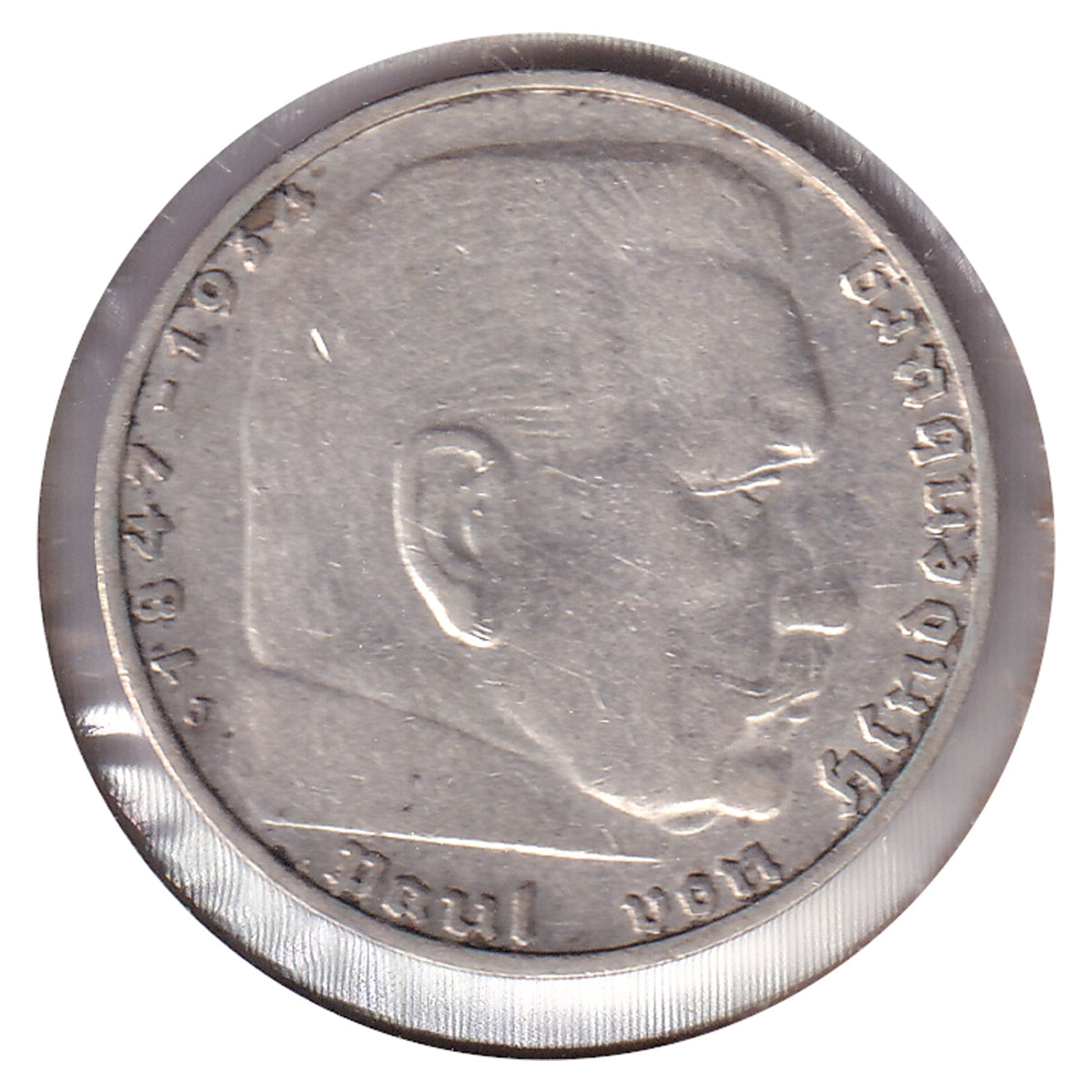 German Third Reich 1937J 2 Marks Extra Fine (EF40)