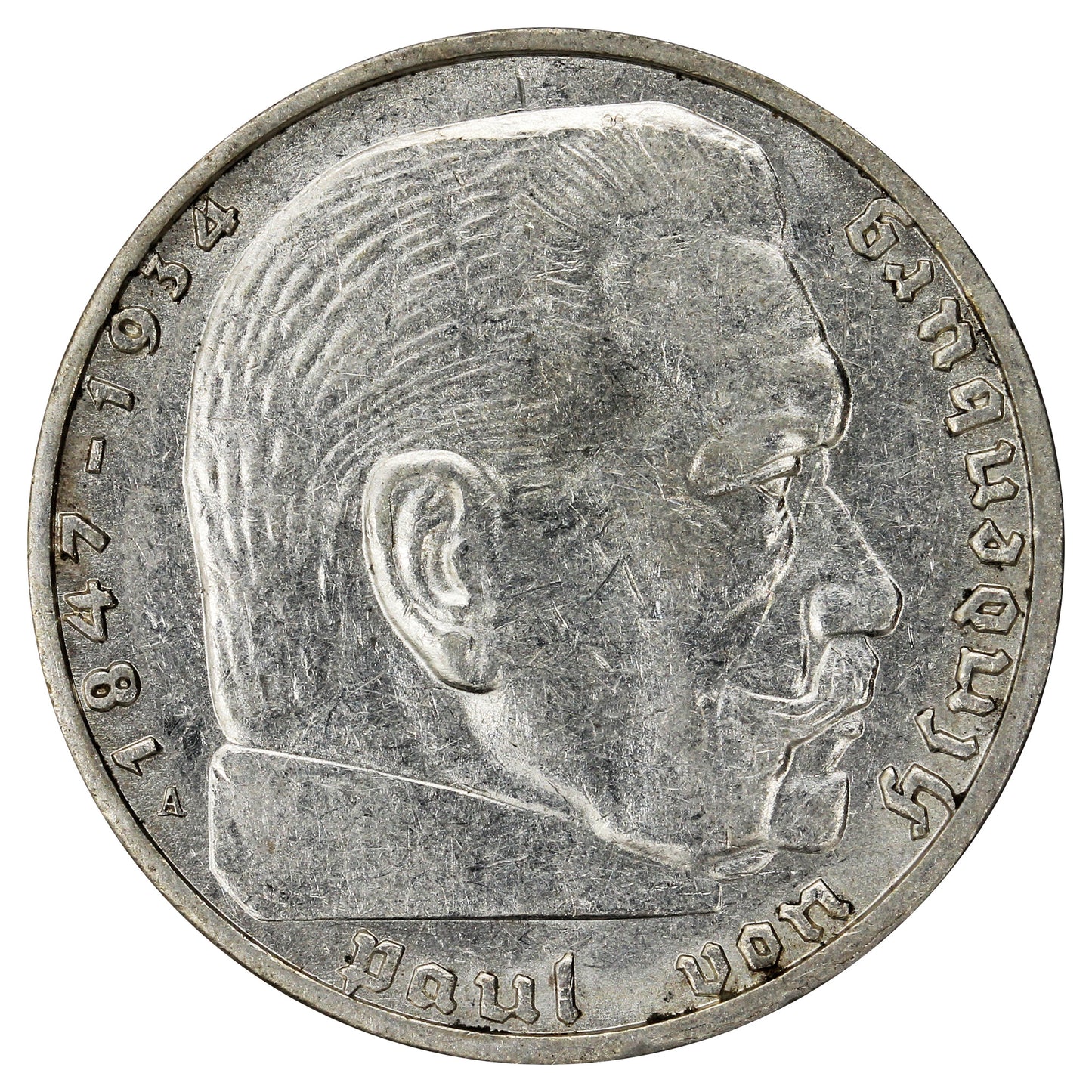 German Third Reich 1939A 2 Marks EF-AU (EF45)