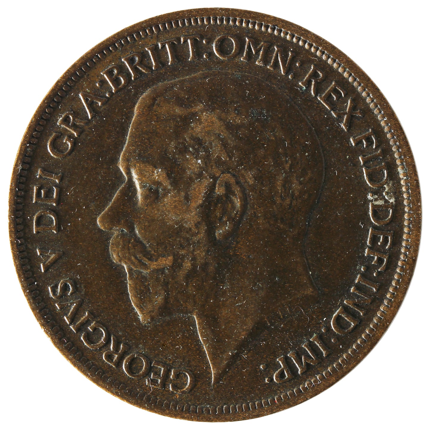 Great Britain 1918 Penny VF-EF (VF30)