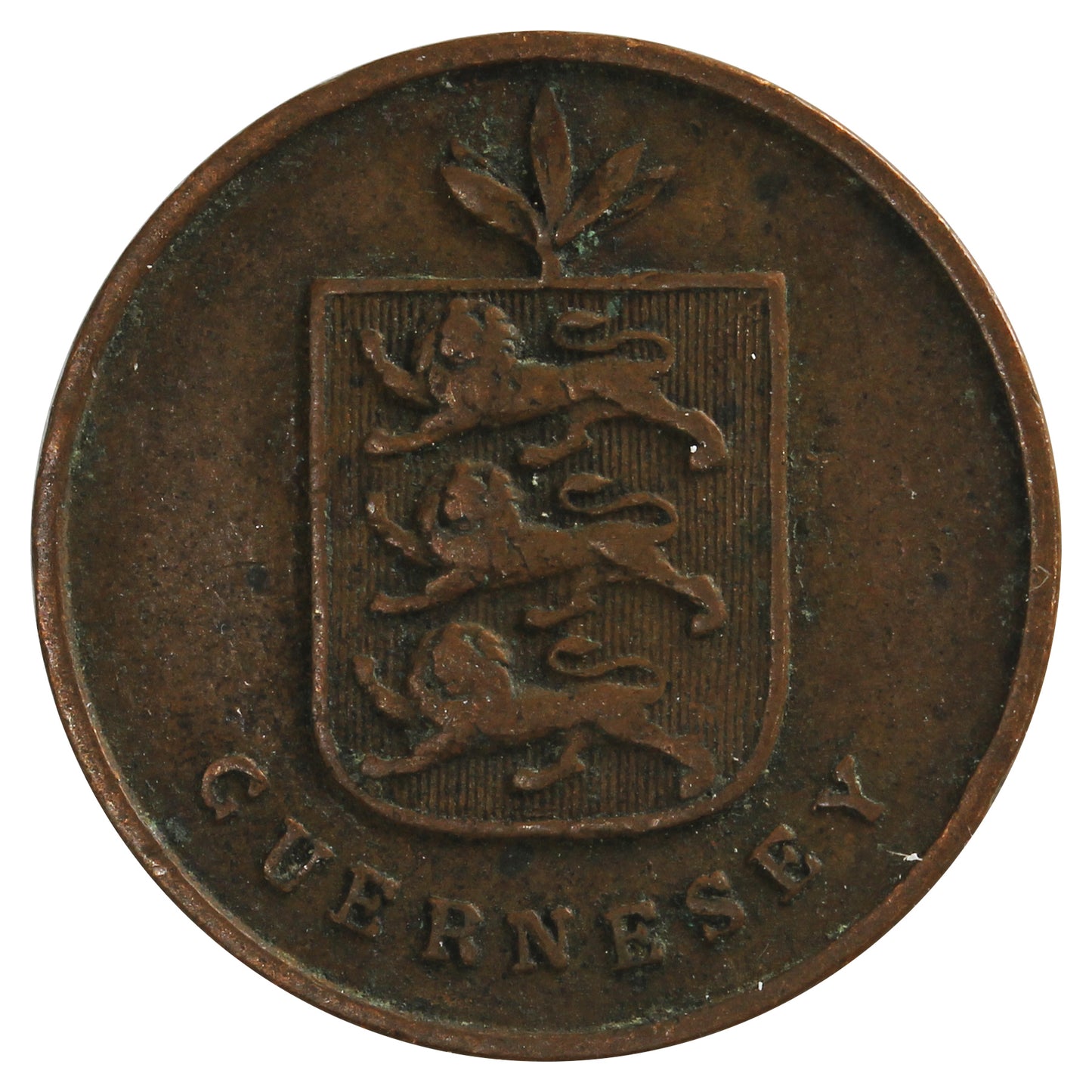 Guernsey 1830 Double Extra Fine (EF40)